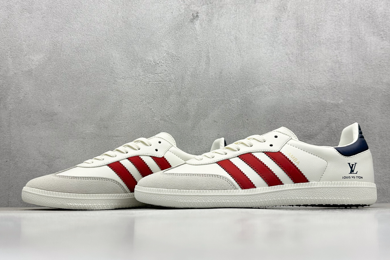 Adidas SAMBA 德训鞋 LV联名款 高端定制桑巴系列 GJ75811