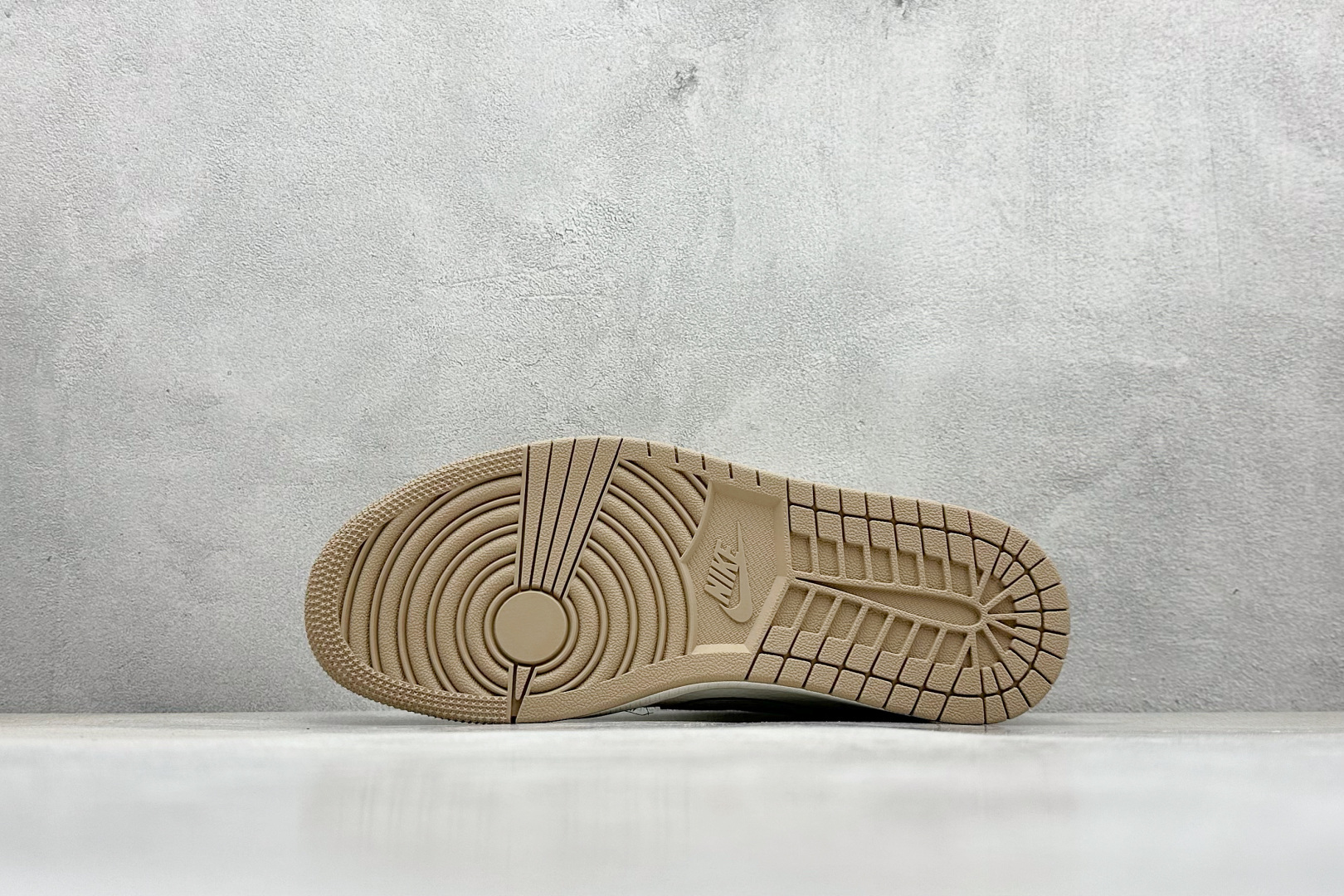 XC版Travis Scott x Fragment Design x Air Jordan 1 Low SP AJ1 乔1古驰联名 卡其牛仔布 低帮文化休闲板鞋 XS7089-603