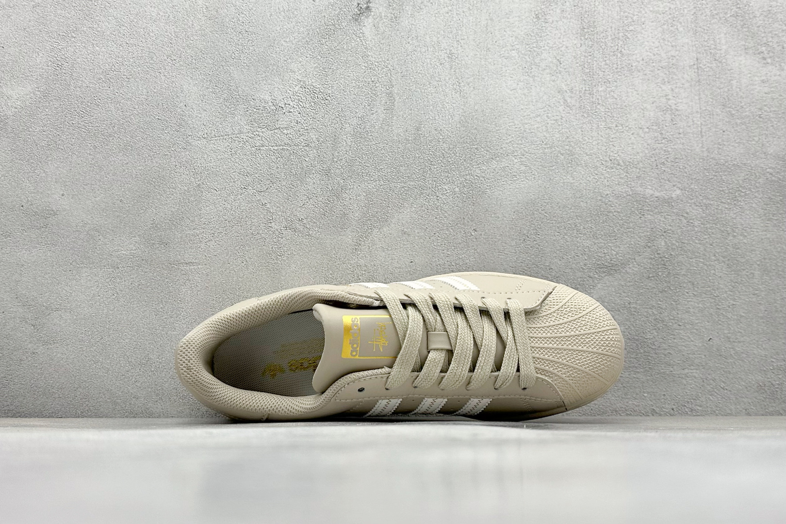 AD Originals Superstar x Stussy 棕白 SD6811