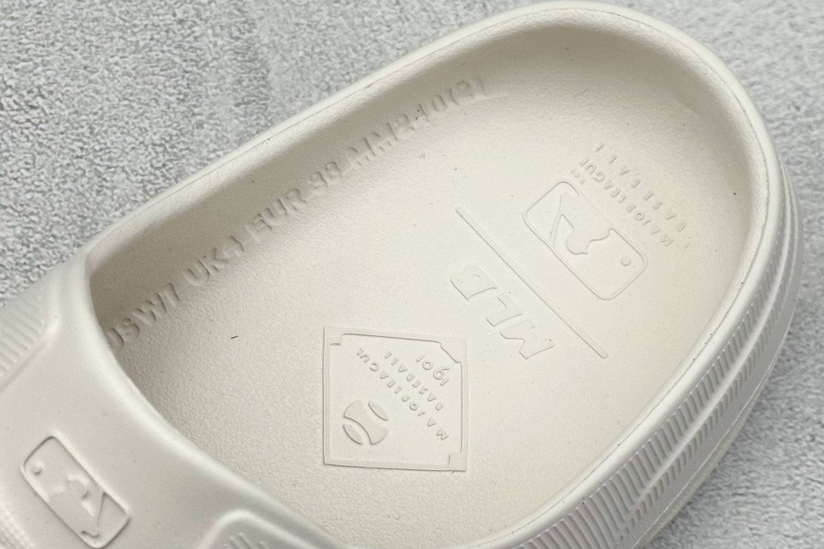 NY版MLB Sandal Chunky Bouncer ClSandal 舒适百搭 橡胶底 防臭防滑包头拖鞋 3ASQC0153