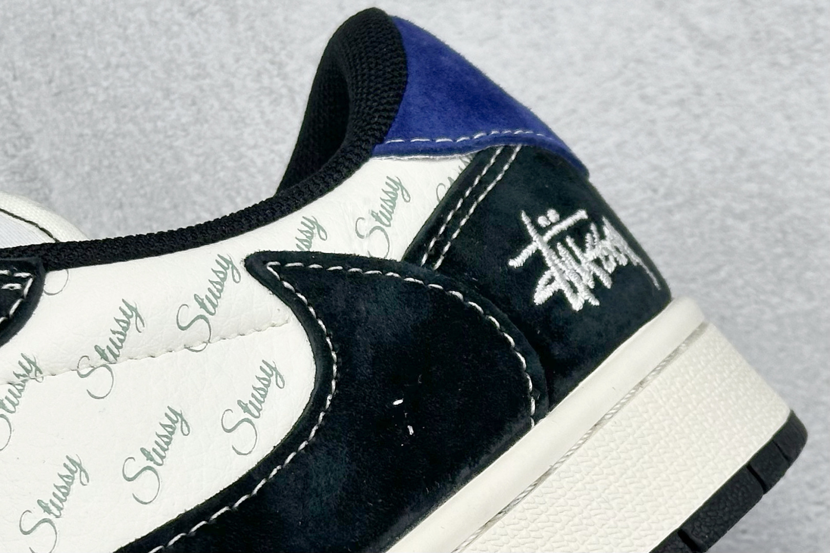 XC版Fragment x Travis Scott x 斯图西 Air Jordan 1 Low 三方联名倒钩 SJ2068-126