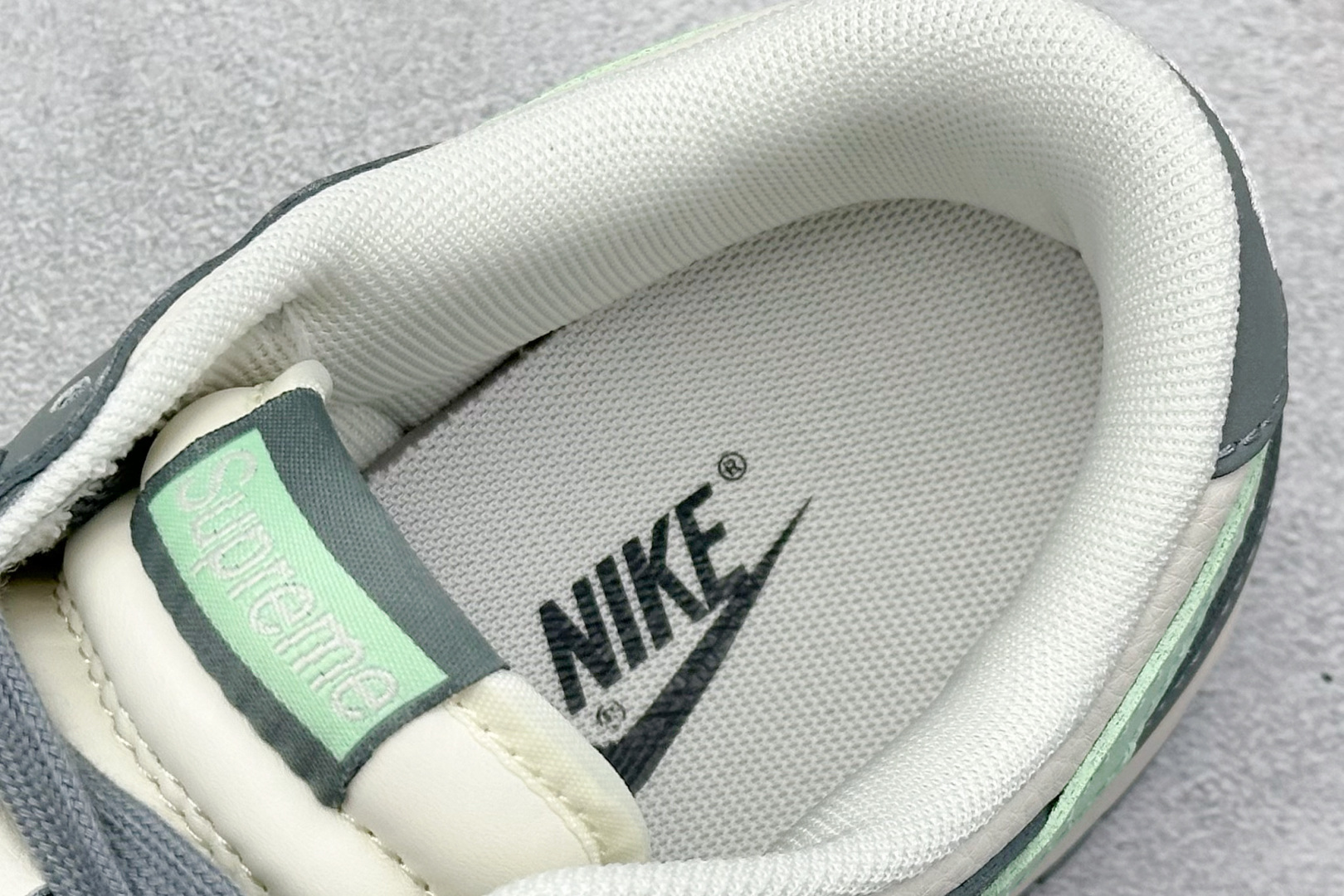 XC版Nike SB Dunk Low LV联名 青灰 周年高端定制 低帮休闲板鞋 ZH2598-278