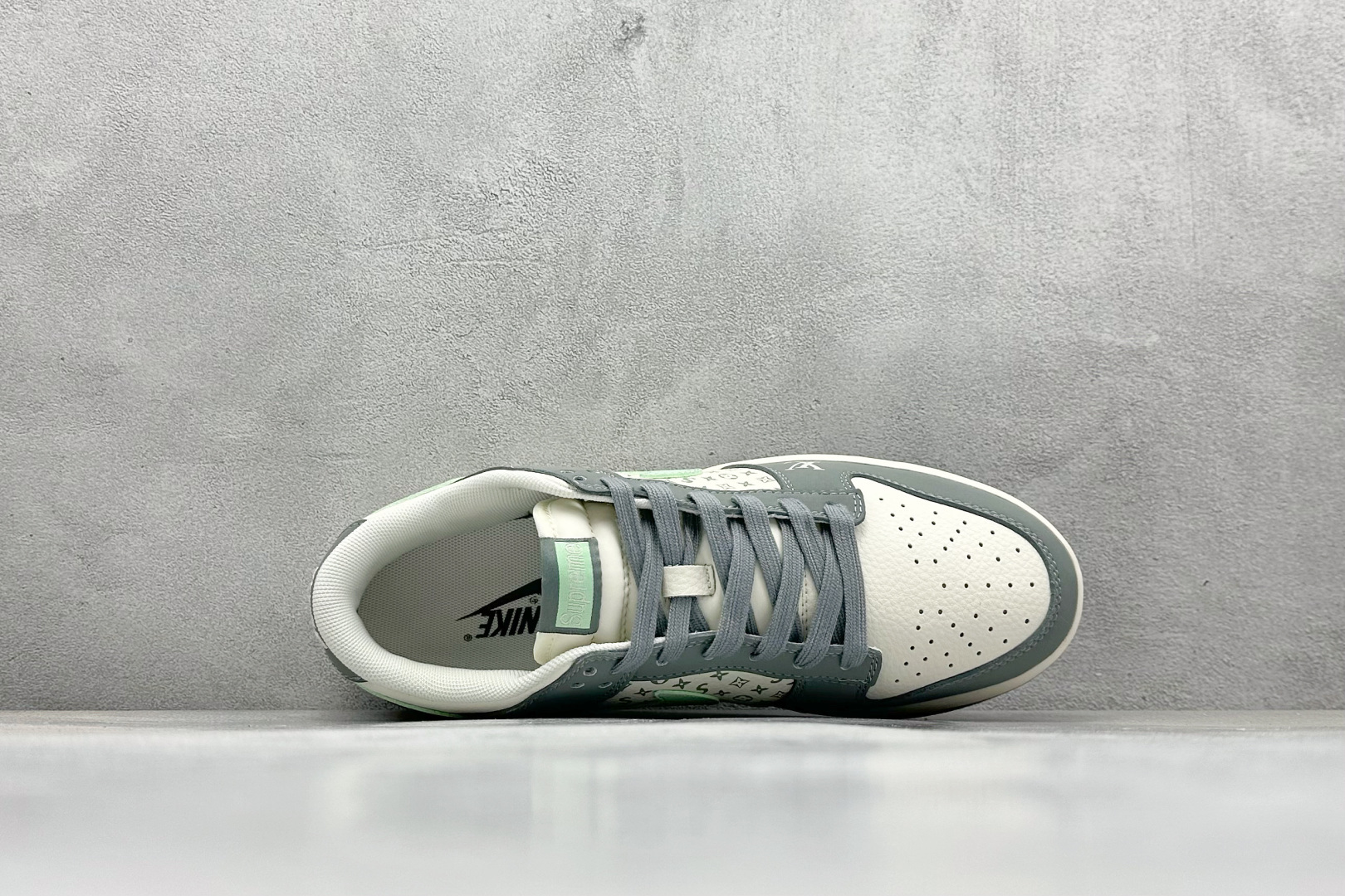 XC版Nike SB Dunk Low LV联名 青灰 周年高端定制 低帮休闲板鞋 ZH2598-278