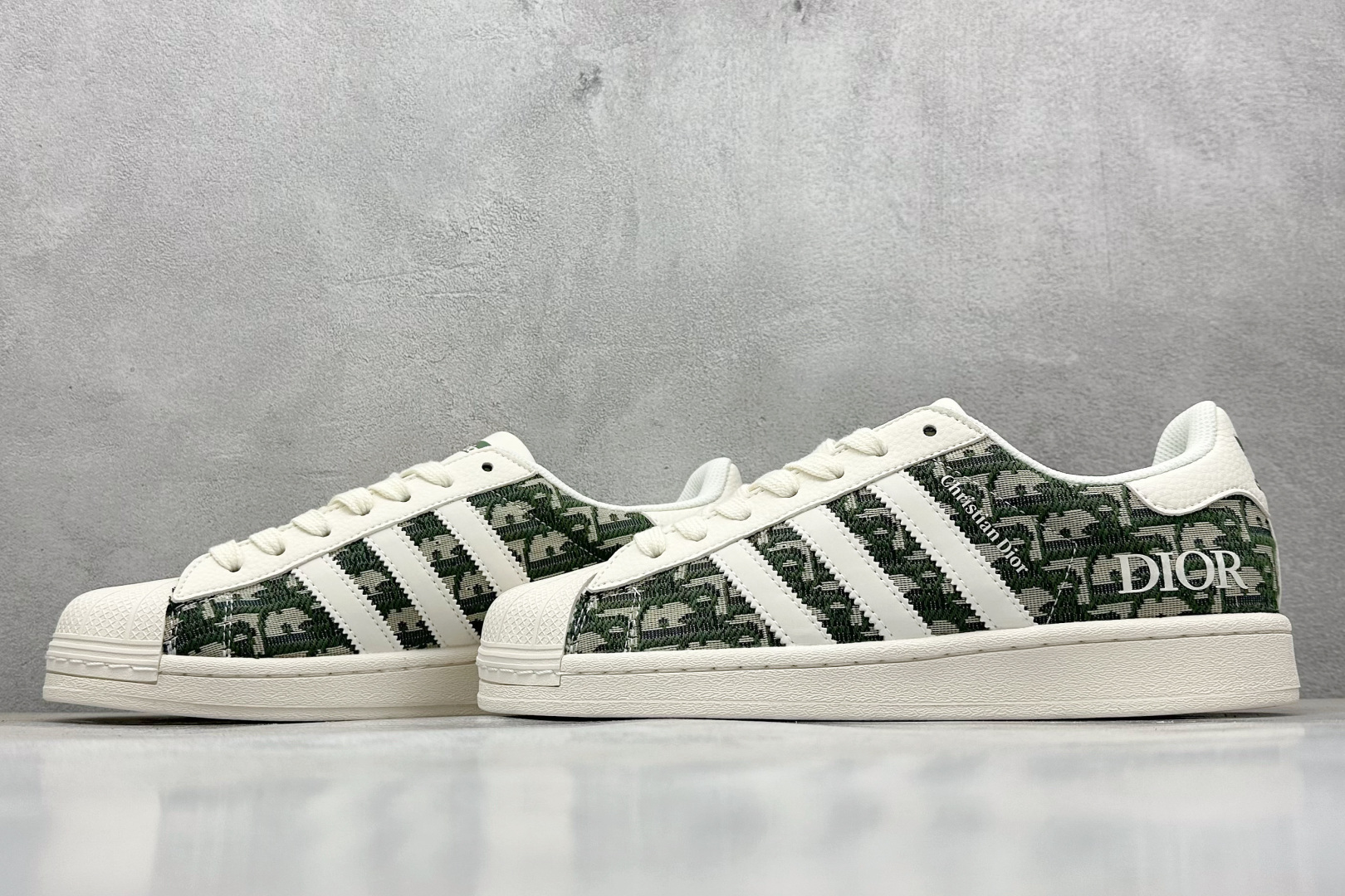 AD Originals Superstar x DIOR 白黑 JY8914