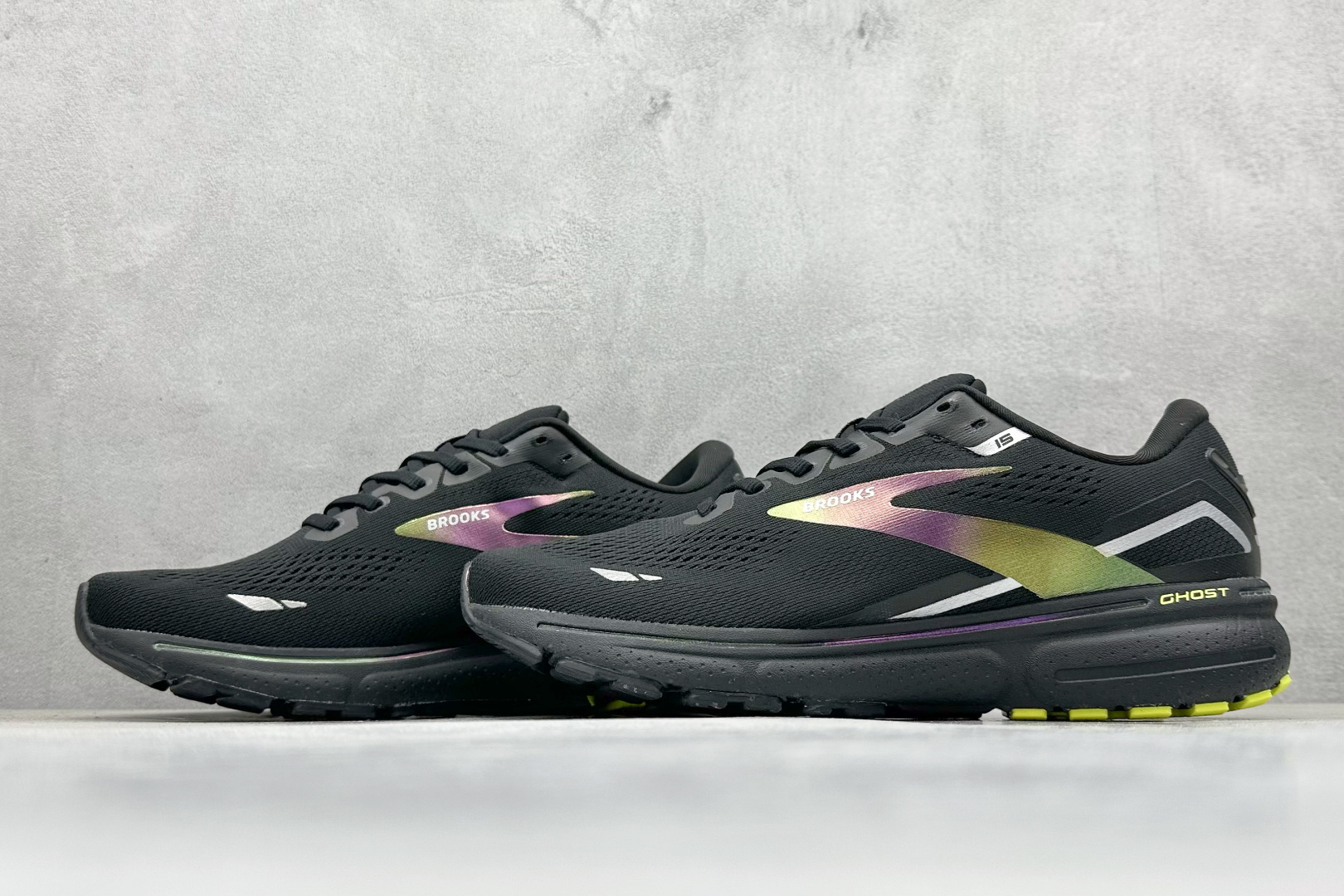 Brooks Ghost 15代 布鲁克斯 系列低帮透气缓震支撑休闲运动慢跑鞋 120380 1B 189