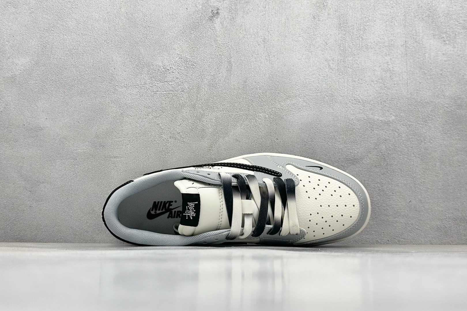 XC版Travis Scott x Fragment Design x Air Jordan 1 Low SP AJ1 乔1 斯图西联名 低帮文化休闲板鞋 XS7089-601