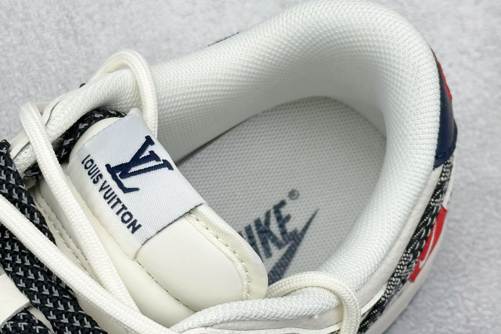 XC版Nike SB Dunk Low LV联名 绑带牛仔黑勾 周年高端定制 低帮休闲板鞋 FC1688-220