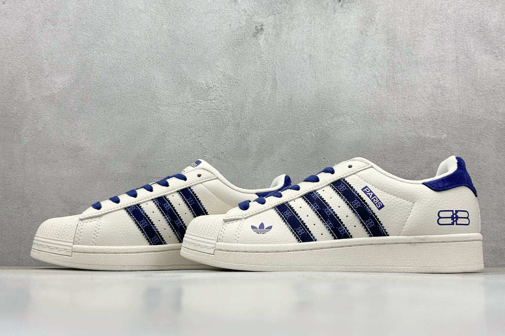 AD Originals Superstar x Paris 白蓝 XS0010