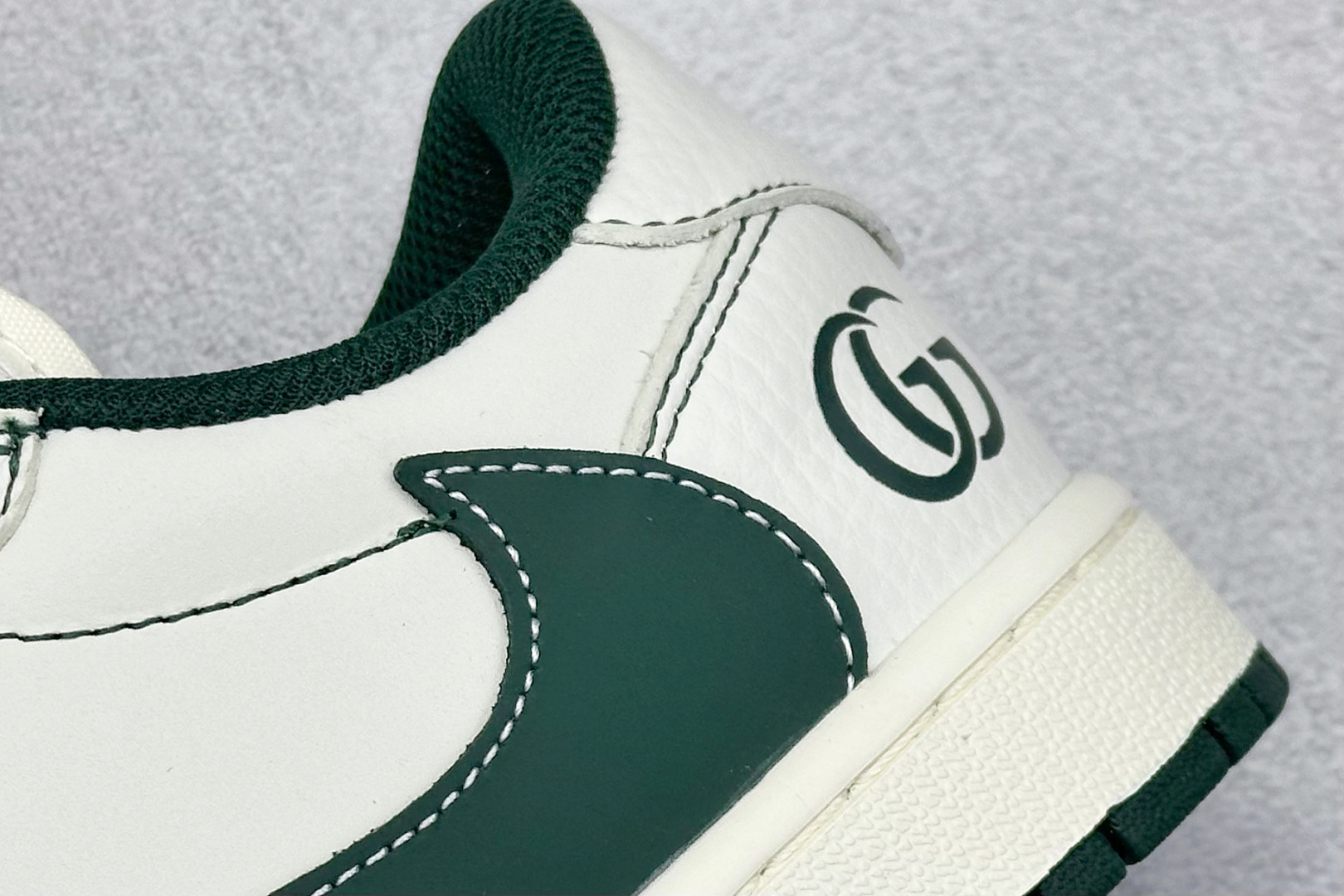 SC版Travis Scott x Fragment Design x Air Jordan 1 Low SP AJ1 乔1 古驰联名 墨绿白棕 低帮文化休闲板鞋 XZ5749-006