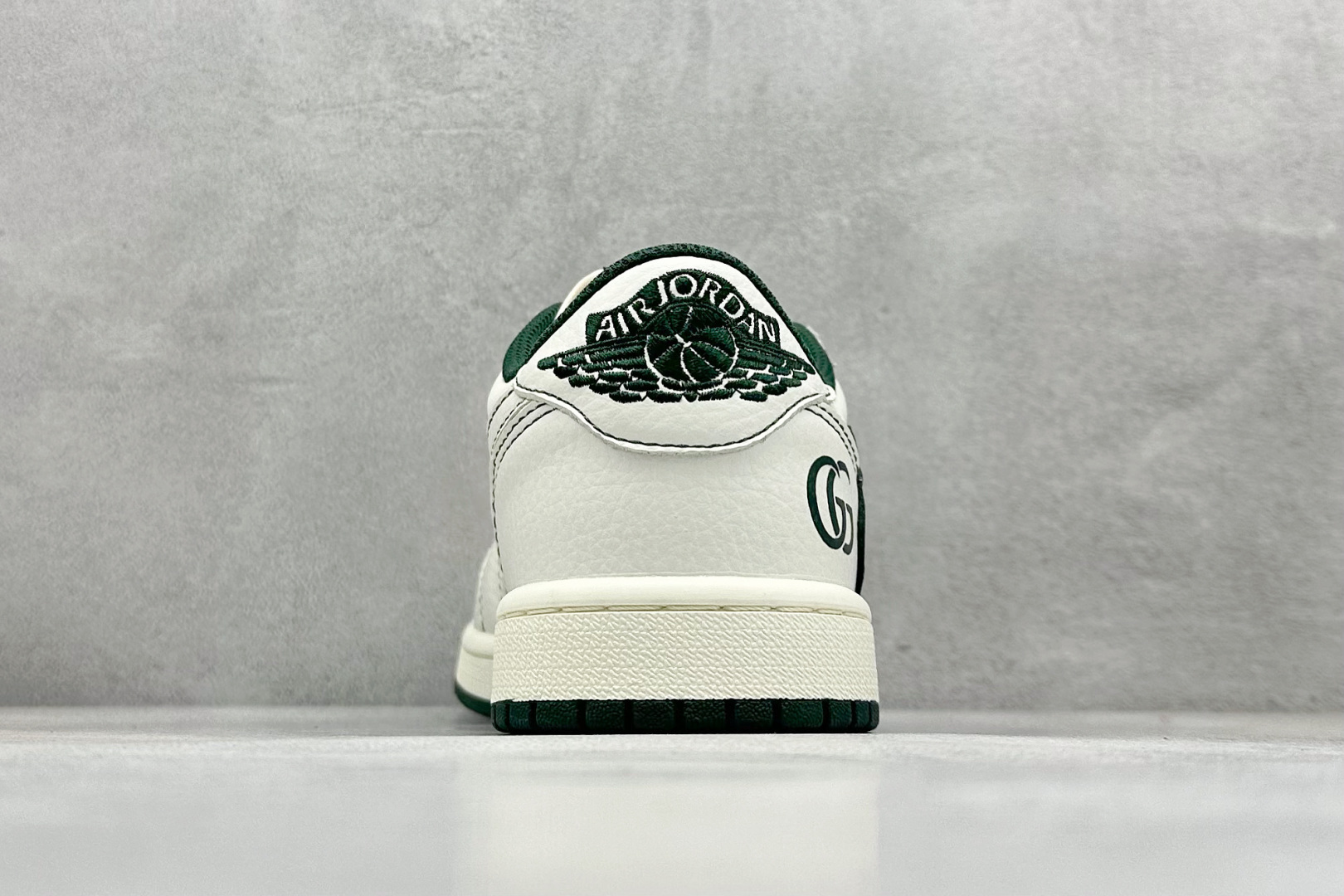 SC版Travis Scott x Fragment Design x Air Jordan 1 Low SP AJ1 乔1 古驰联名 墨绿白棕 低帮文化休闲板鞋 XZ5749-006