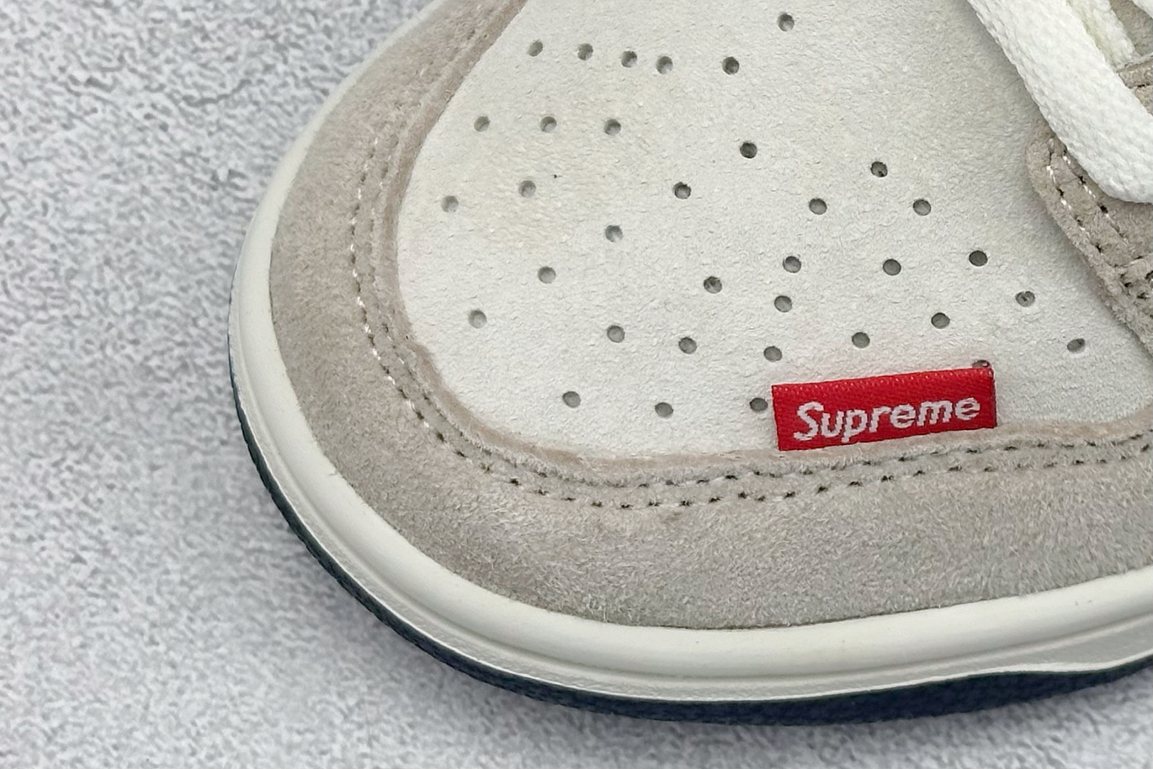 XC版Nk SB Dunk Low Supreme联名-拼色白勾勾 低帮休闲板鞋 DJ2024-045