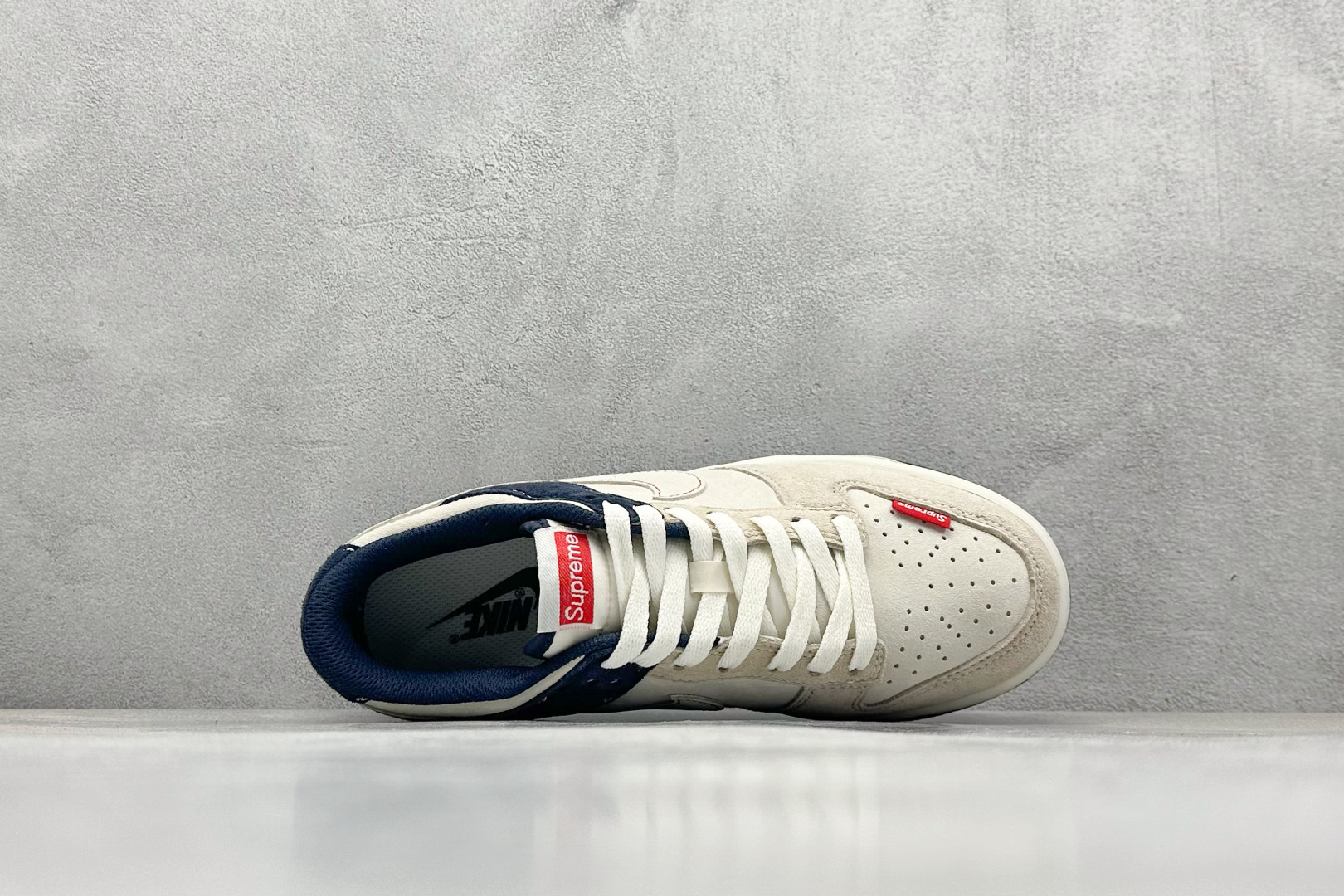 XC版Nk SB Dunk Low Supreme联名-拼色白勾勾 低帮休闲板鞋 DJ2024-045