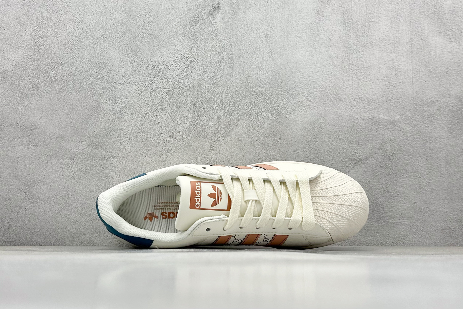 AD Originals Superstar x GUCCI 白橙 SD6817