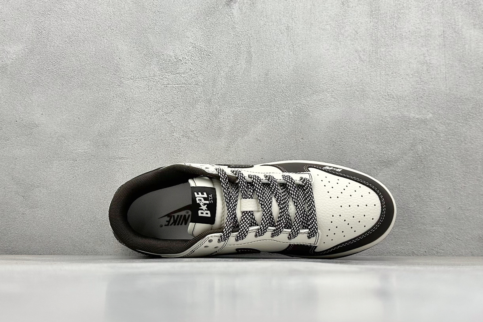 Nike SB Dunk Low x BAPE 黑白满天星 XF8698-080