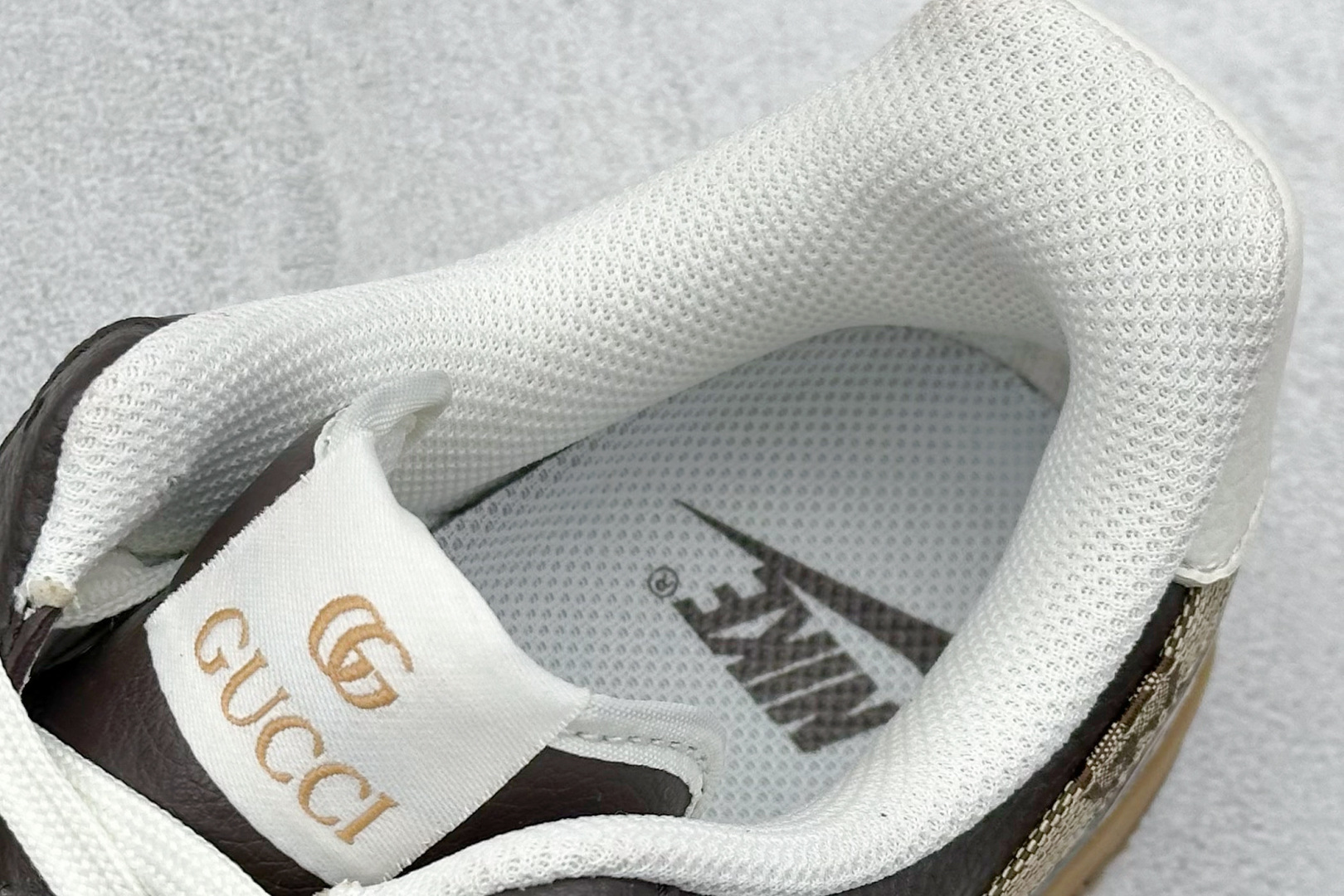 SC版Nike Air Force 1'07 Low 古驰联名 咖啡棕生胶 空军一号低帮休闲板鞋 LW9279-004