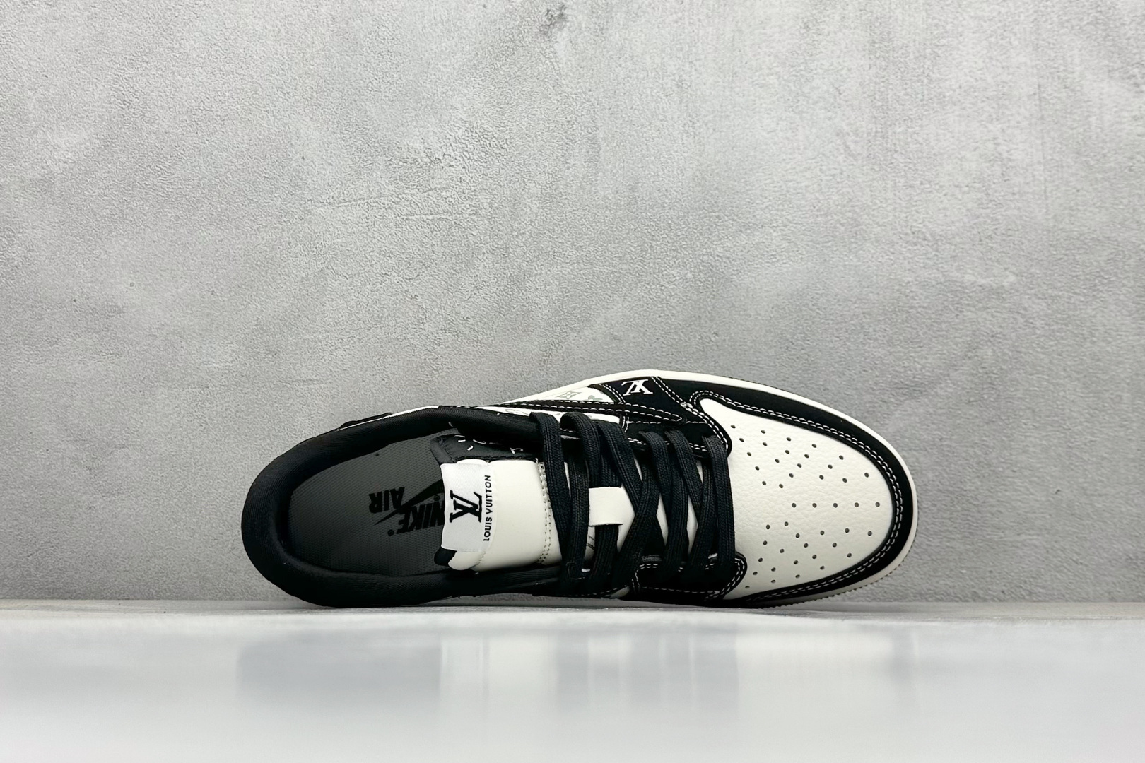 XC版Fragment x Travis Scott x LV Air Jordan 1 Low 三方联名倒钩 LX1988-200