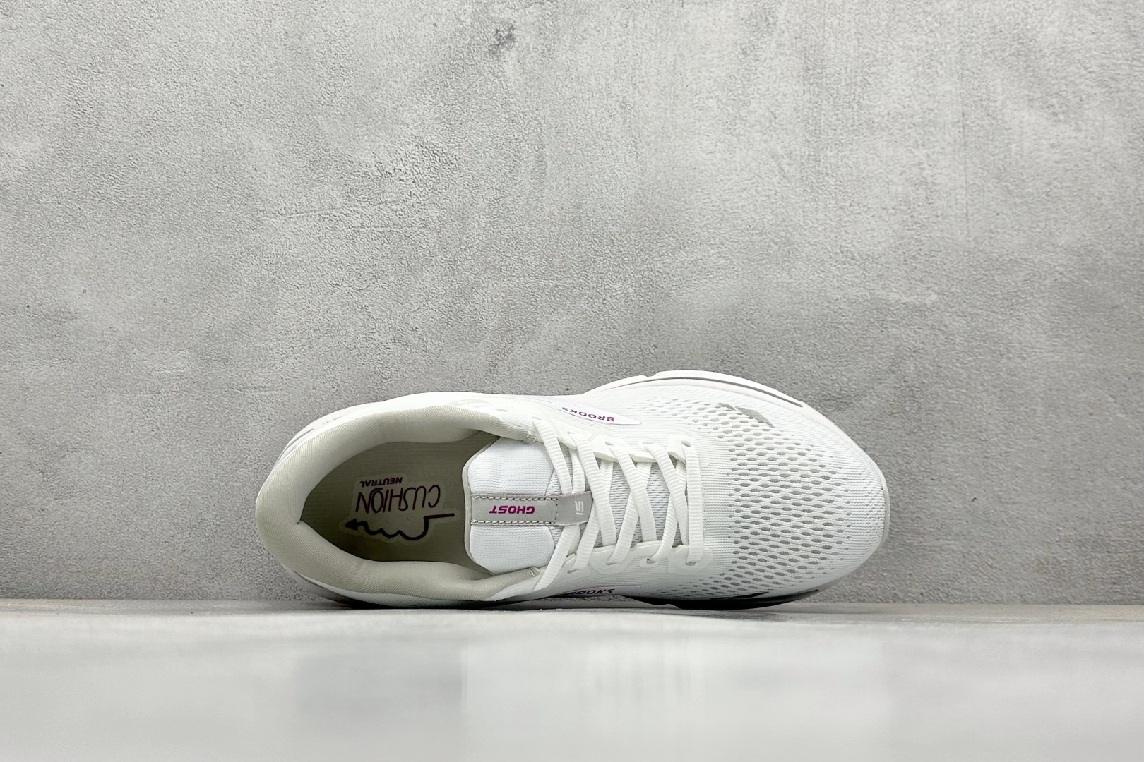 Brooks Ghost 15代 布鲁克斯 系列低帮透气缓震支撑休闲运动慢跑鞋 120380 1B 492