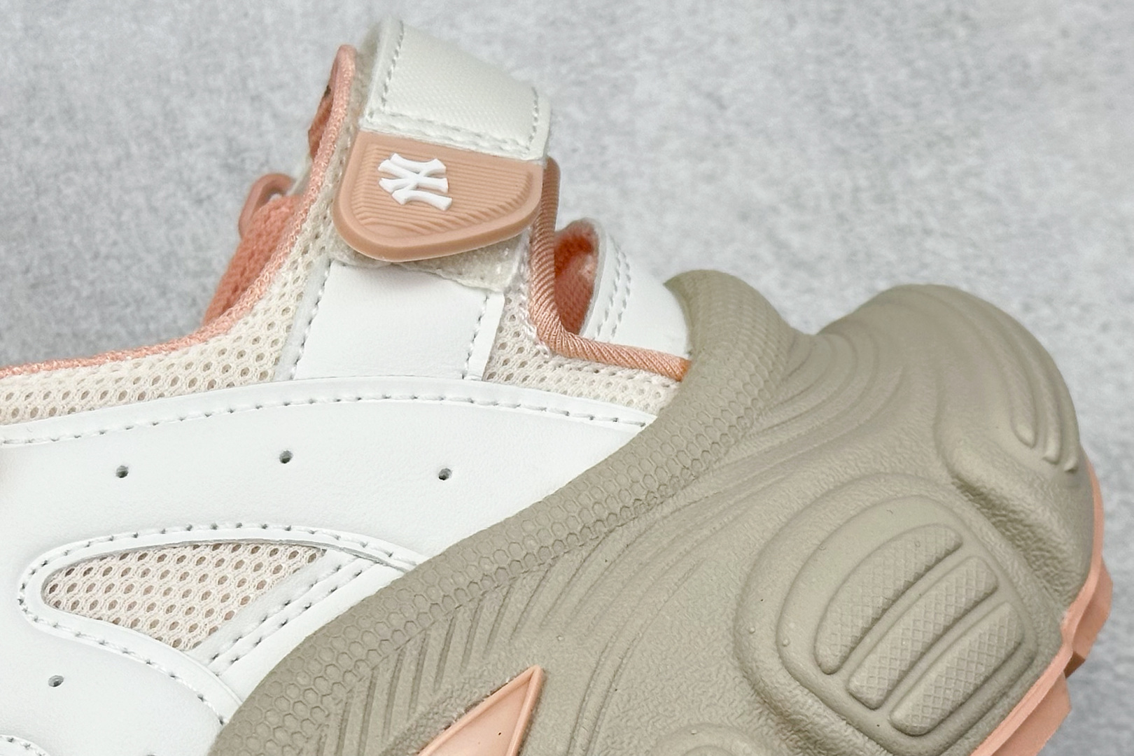 NY版MLB ACE RUNNER MARY JANE 厚底老爹风魔术贴休闲运动慢跑凉鞋 3ASDW0153