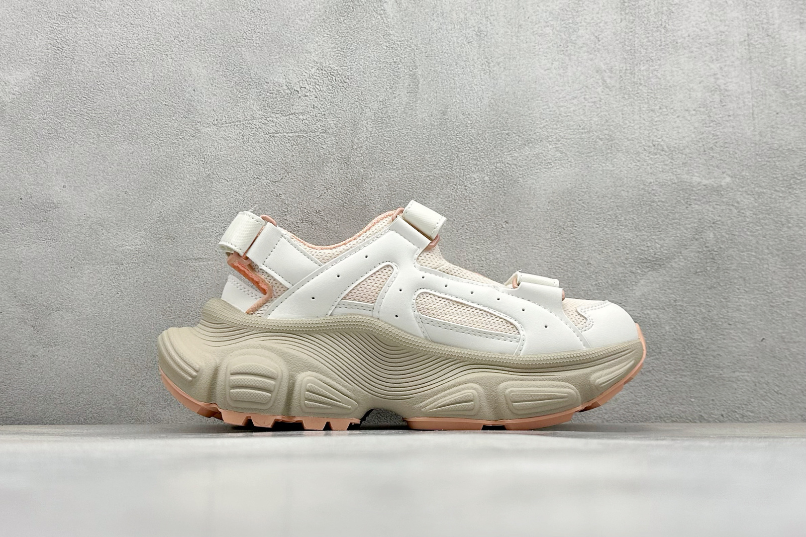 NY版MLB ACE RUNNER MARY JANE 厚底老爹风魔术贴休闲运动慢跑凉鞋 3ASDW0153