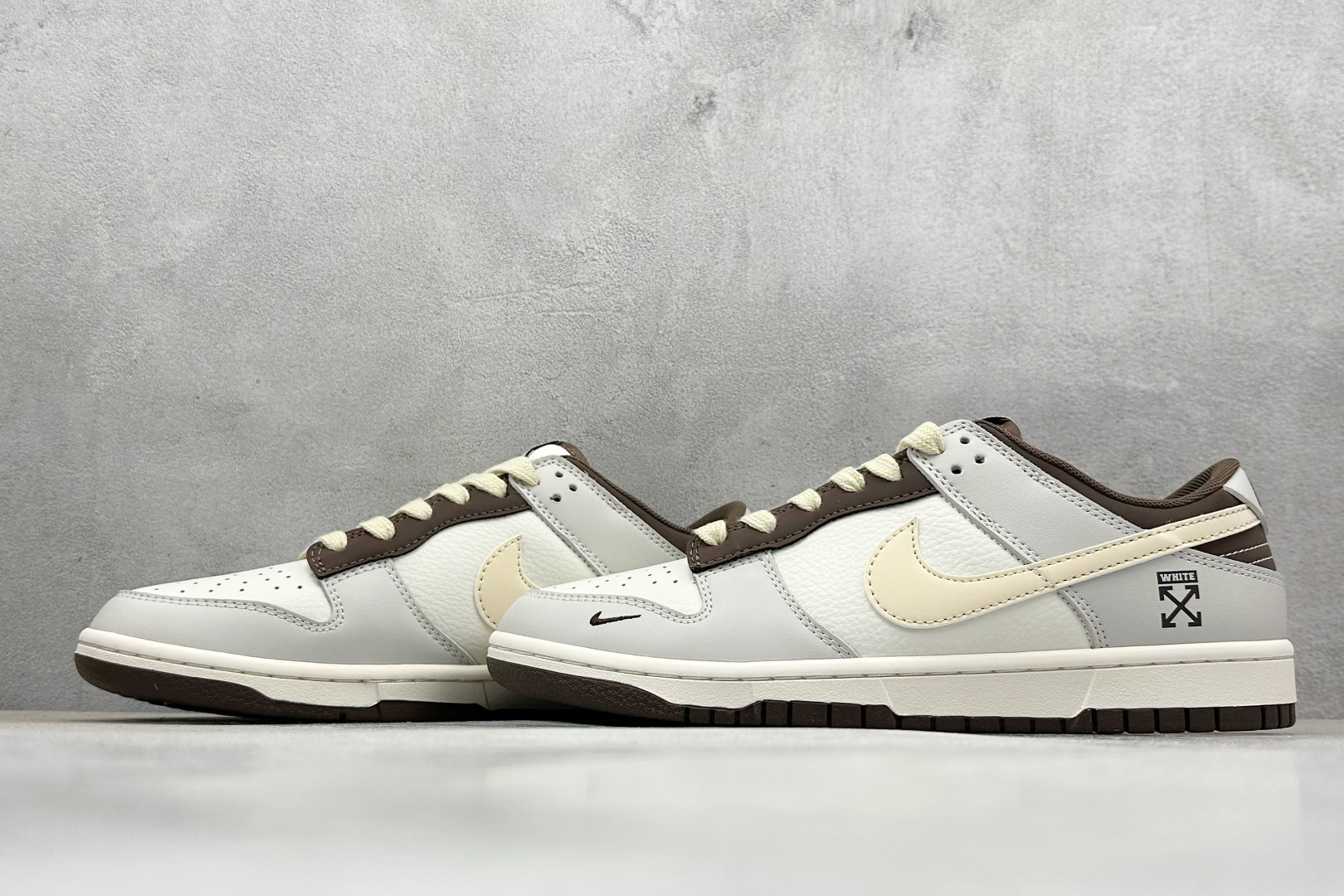 NIKE SB Dunk Low x OFF-WHITE 米灰棕 XX9910-010