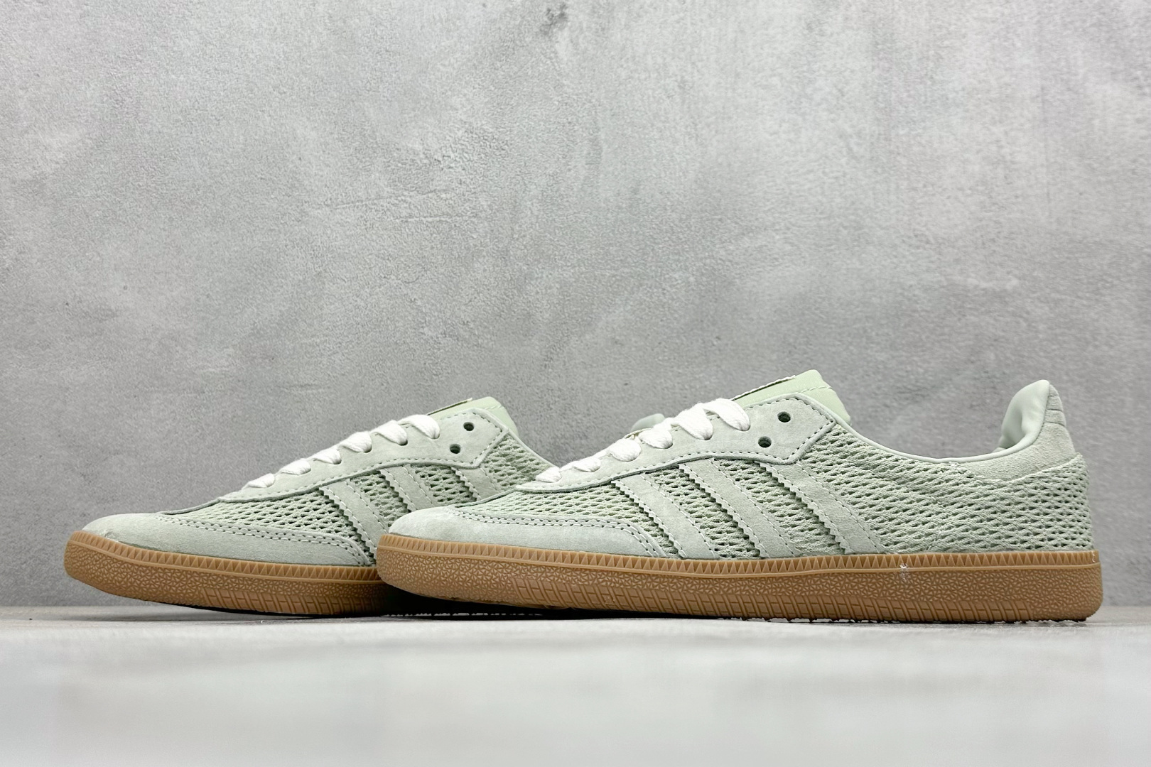 Addis Original Samba 编织系列 复古桑巴板鞋 KK3529