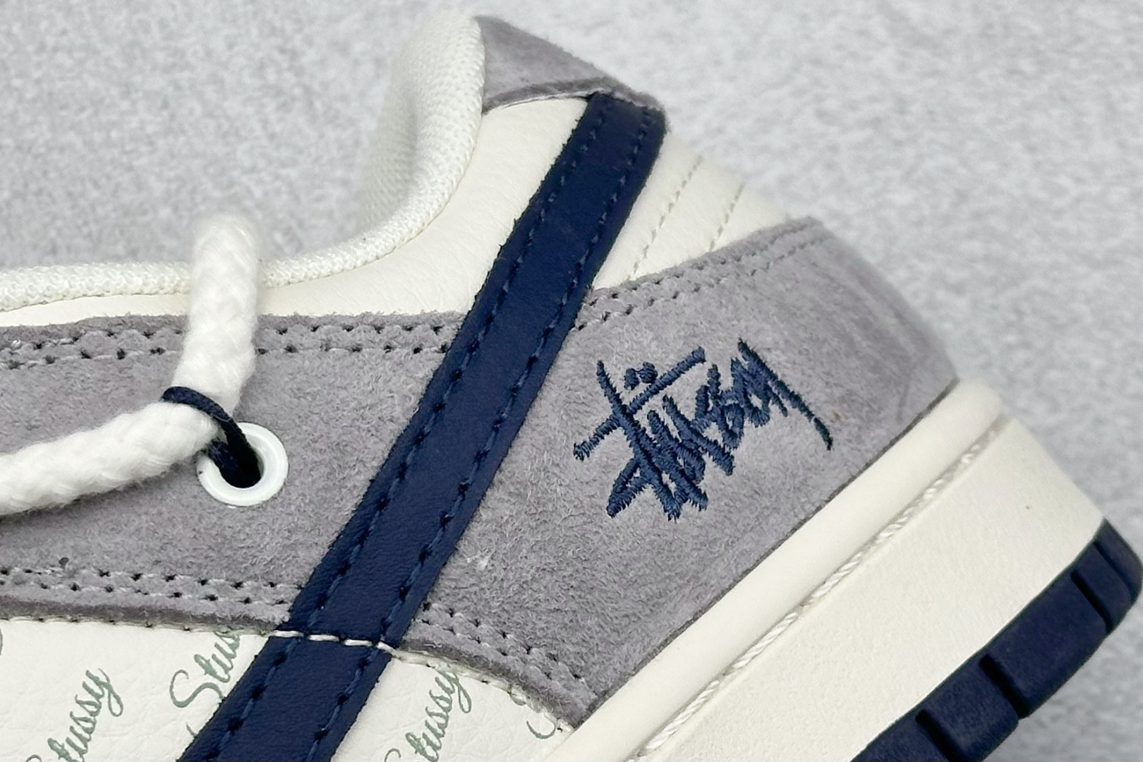 XC版Nike SB Dunk Low x Stussy 米蓝小钩双绑带 SJ2068-296