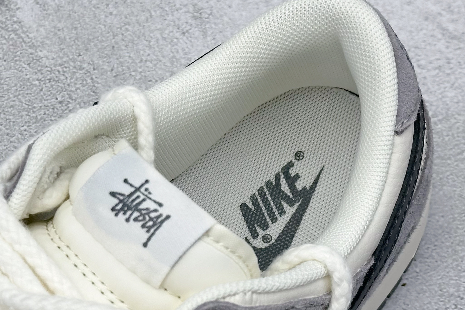 XC版Nike SB Dunk Low x Stussy 米黑麻绳双绑带 SJ2068-295