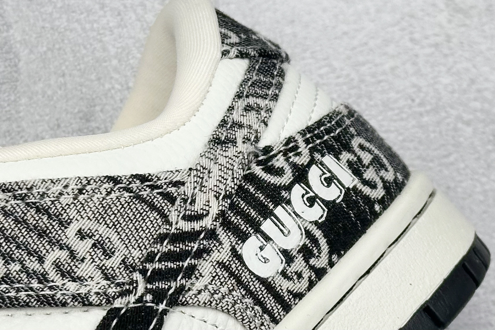 SC版Nike SB Dunk Low 古驰联名 黑灰牛仔 周年高端定制 低帮休闲板鞋 SC9207-418