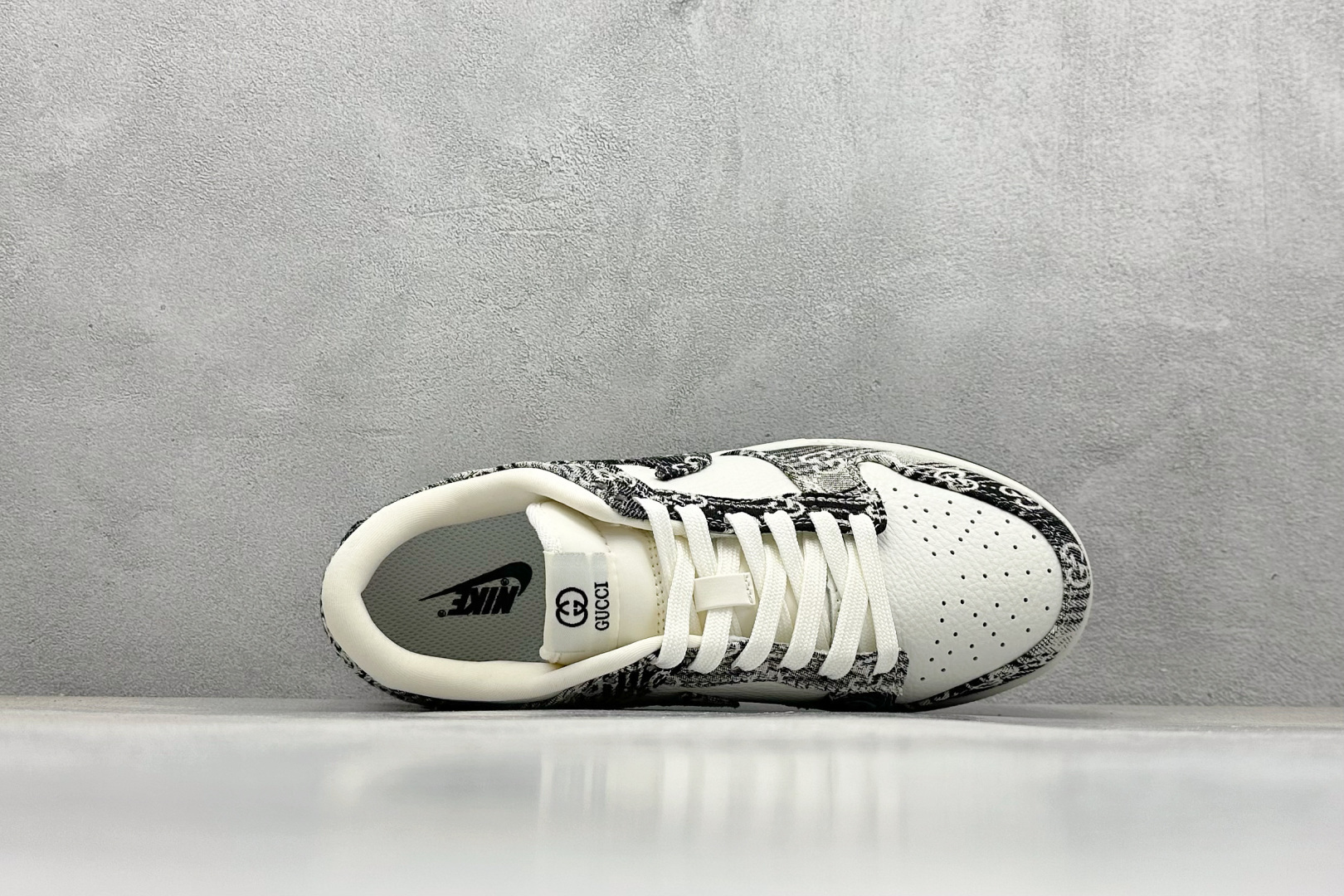 SC版Nike SB Dunk Low 古驰联名 黑灰牛仔 周年高端定制 低帮休闲板鞋 SC9207-418