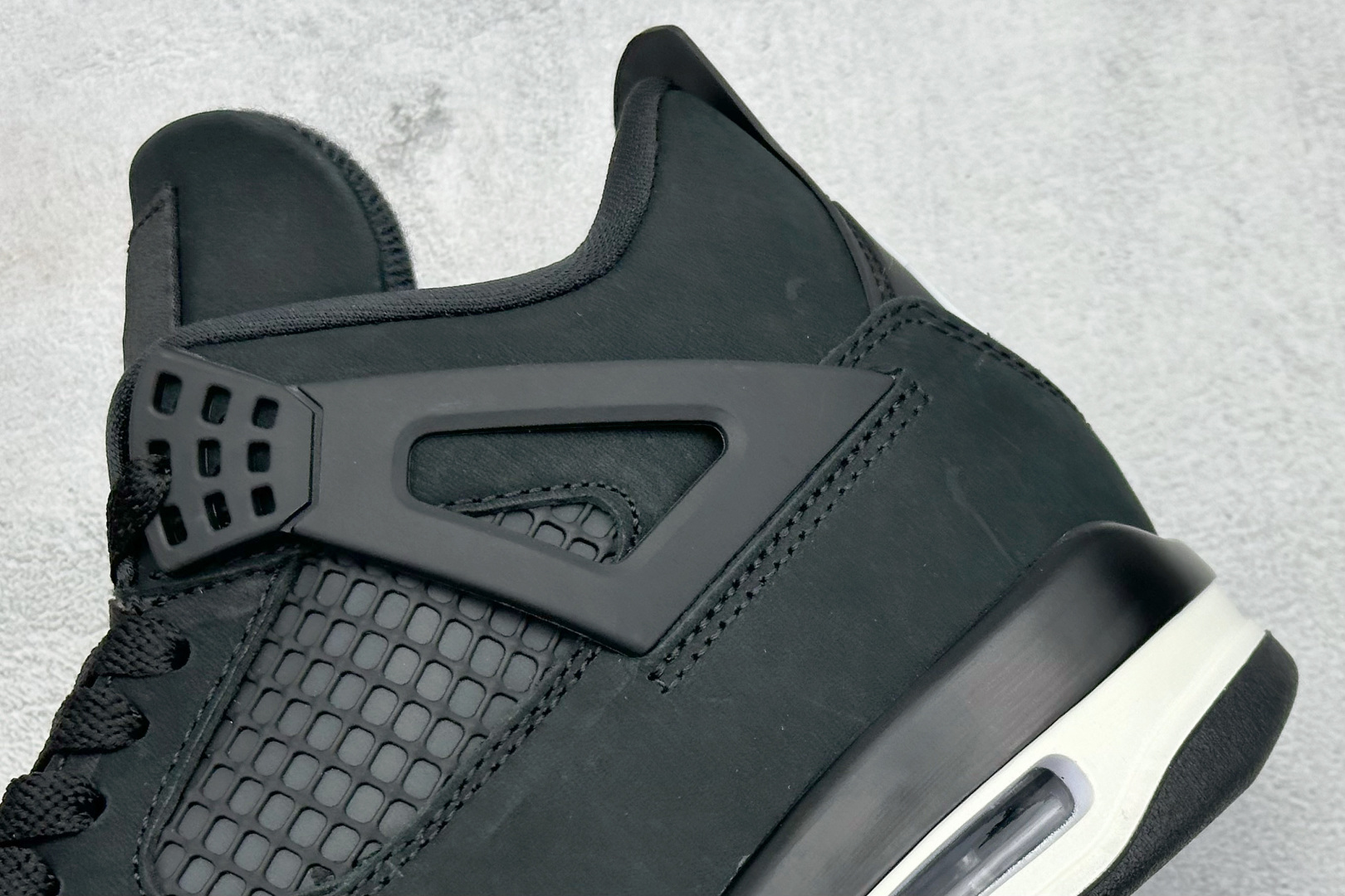 F版Nigel Sylvester x Air Jordan AJ4 Retro 联名黑砖 HF4340-001