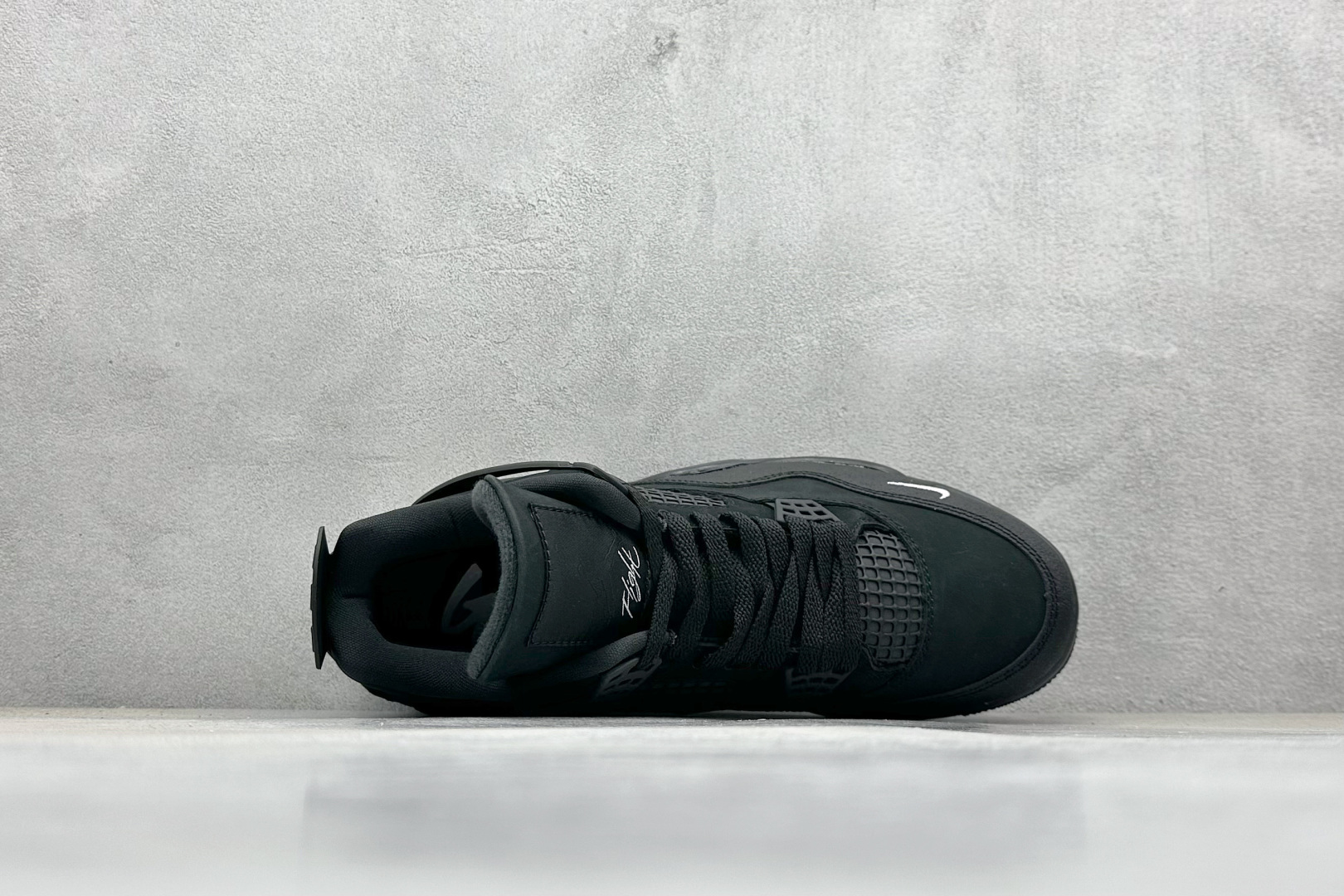 F版Nigel Sylvester x Air Jordan AJ4 Retro 联名黑砖 HF4340-001