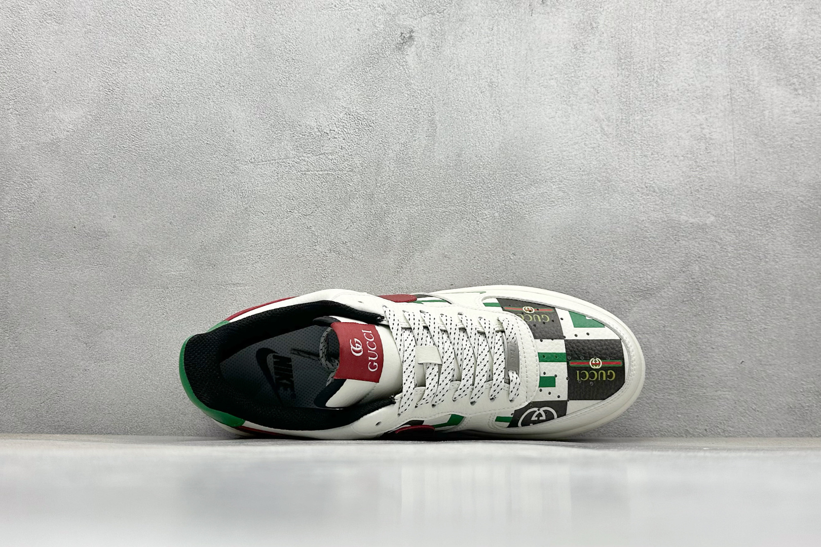 260 SC版Nike Air Force 1'07 Low 古驰联名 白红绿 空军一号低帮休闲板鞋 LW9279-012