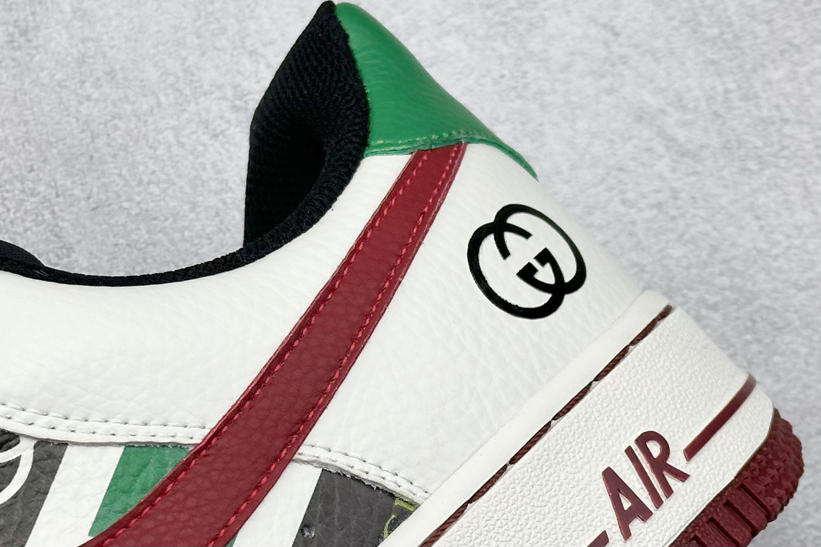 260 SC版Nike Air Force 1'07 Low 古驰联名 白红绿 空军一号低帮休闲板鞋 LW9279-012