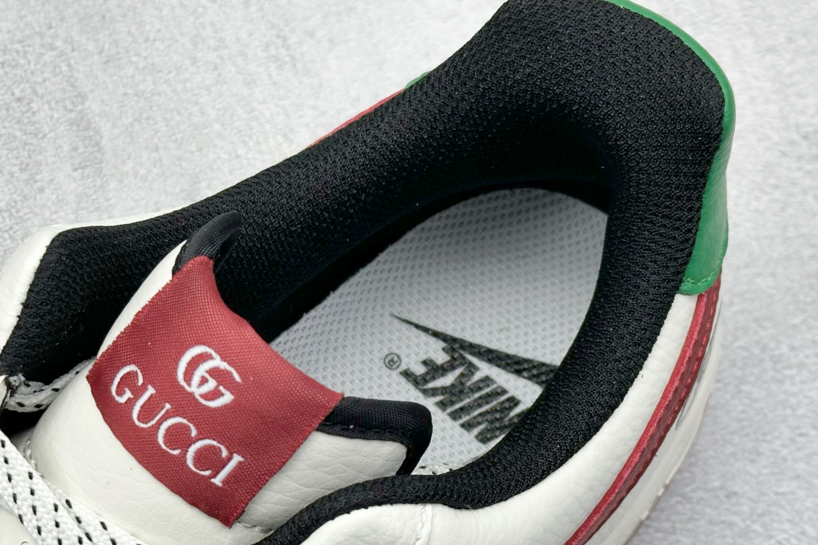 260 SC版Nike Air Force 1'07 Low 古驰联名 白红绿 空军一号低帮休闲板鞋 LW9279-012