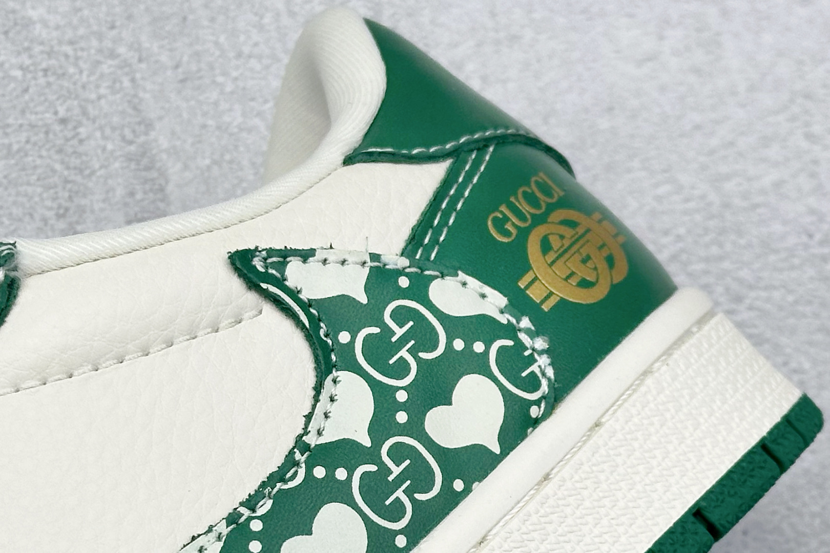 280 XC版Travis Scott x Fragment Design x Air Jordan 1 Low OG SP AJ1 乔1 古驰联名 绿花纹 低帮文化休闲板鞋 LD2025-025