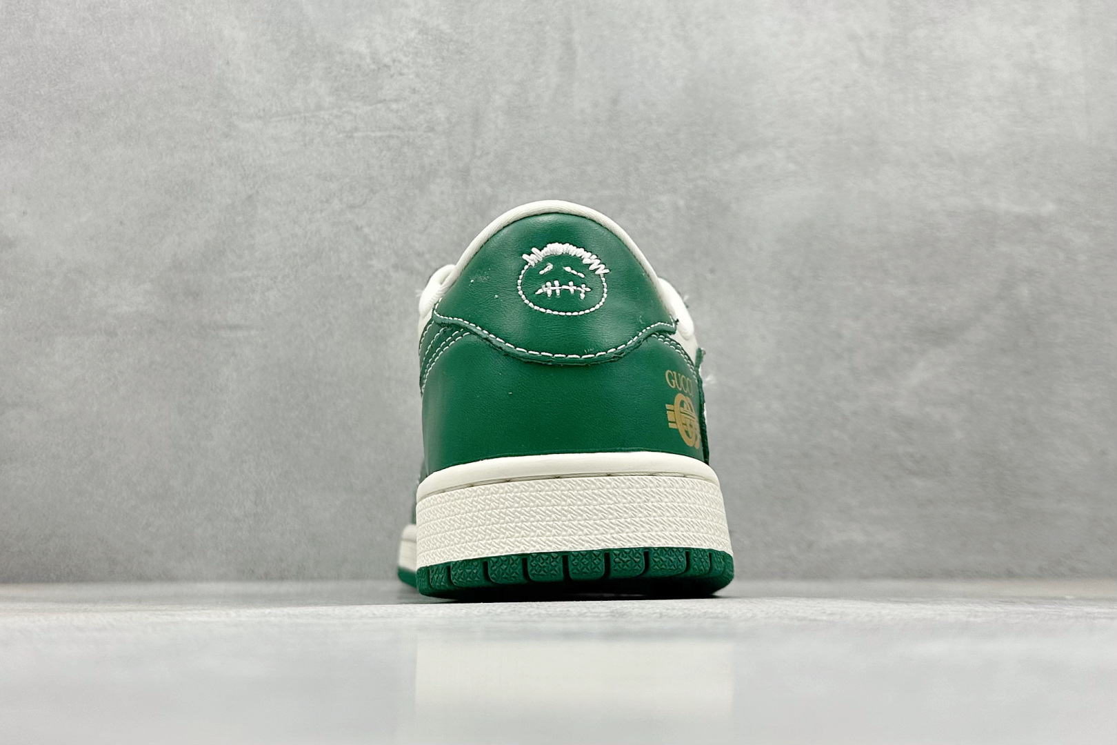 280 XC版Travis Scott x Fragment Design x Air Jordan 1 Low OG SP AJ1 乔1 古驰联名 绿花纹 低帮文化休闲板鞋 LD2025-025