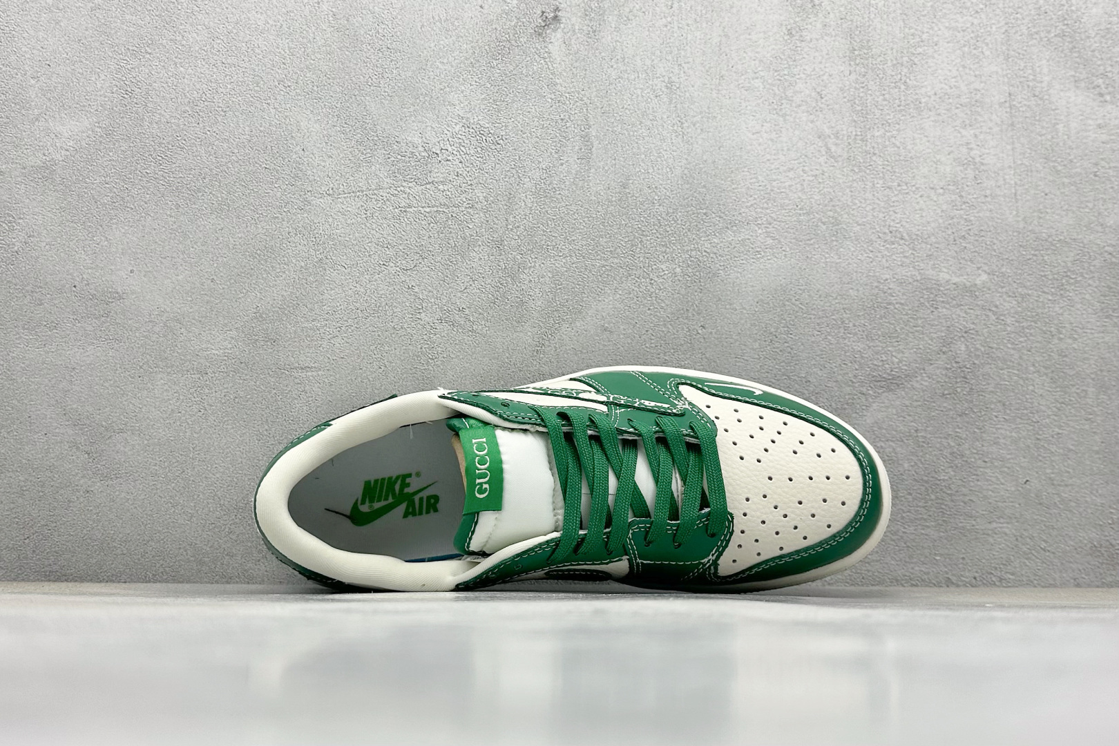 280 XC版Travis Scott x Fragment Design x Air Jordan 1 Low OG SP AJ1 乔1 古驰联名 绿花纹 低帮文化休闲板鞋 LD2025-025