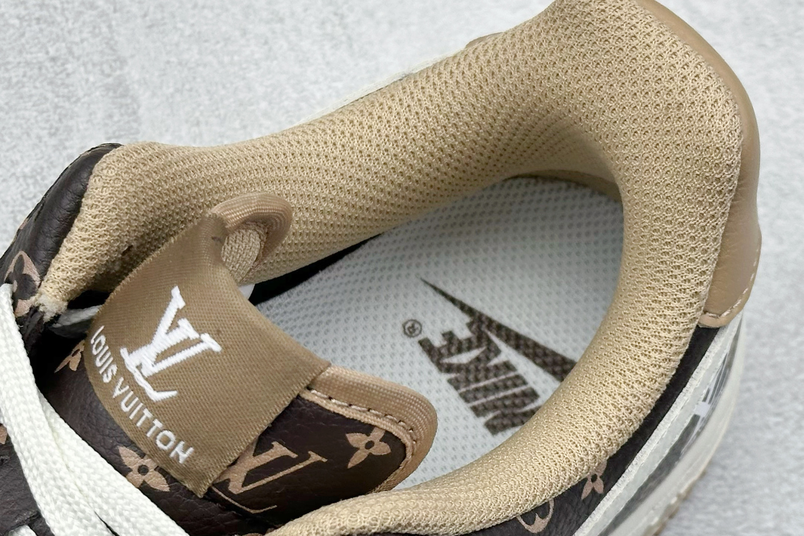 260 SC版Nike Air Force 1'07 Low LV联名 咖啡棕小白勾 空军一号低帮休闲板鞋 LW9279-009