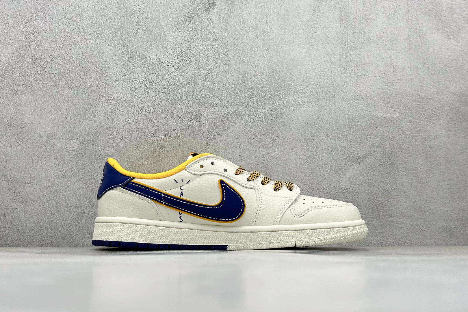 260 Travis Scott x Nike Air Jordan 1 Low x LOS ANGELES Air Jordan 1 Low 反转洛杉矶湖人白黄小勾满天星倒钩 XB1979-007-Chinese UA Cheap High Quatity Brand Clothes Bags handbags Sneakers wholesale wholesaler seller from China Factory suppliers Fashion Clothing Shoes best Quality Beautiful Price 260 Travis Scott x Nike Air Jordan 1 Low x LOS ANGELES Air Jordan 1 Low 反转洛杉矶湖人白黄小勾满天星倒钩 XB1979-007