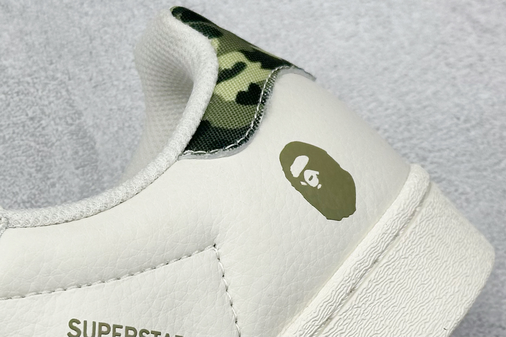 240 AD Originals Superstar x BAPE 白绿 DS0018