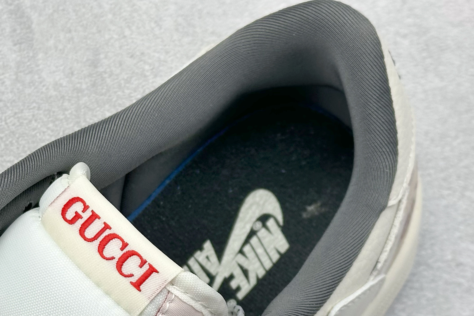 260 Travis Scott x Nike Air Jordan 1 Low x GUCCI Air Jordan 1 Low 反转灰棕双小勾满天星倒钩 XB1979-005