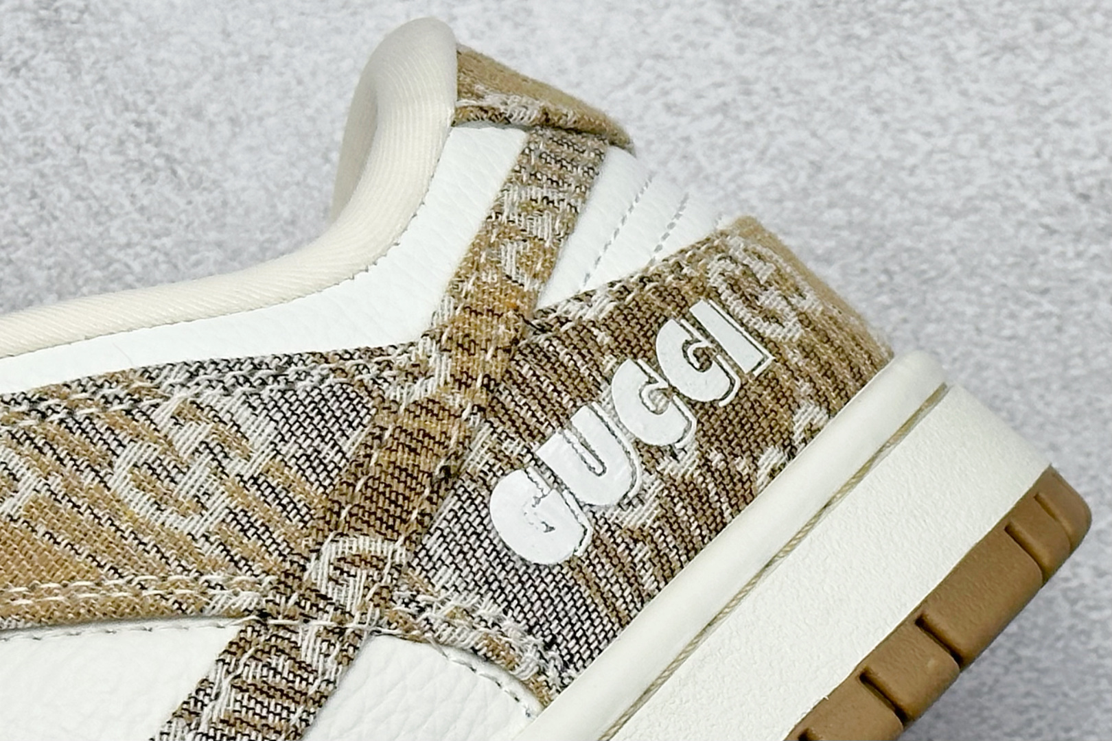 280 XC版Nike SB Dunk Low 古驰联名 卡其灰牛仔 周年高端定制 低帮休闲板鞋 SC9207-421