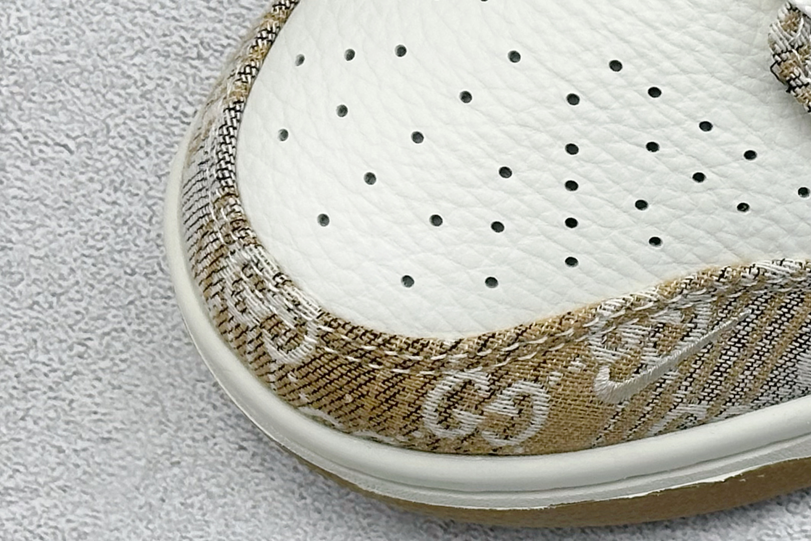 280 XC版Nike SB Dunk Low 古驰联名 卡其灰牛仔 周年高端定制 低帮休闲板鞋 SC9207-421