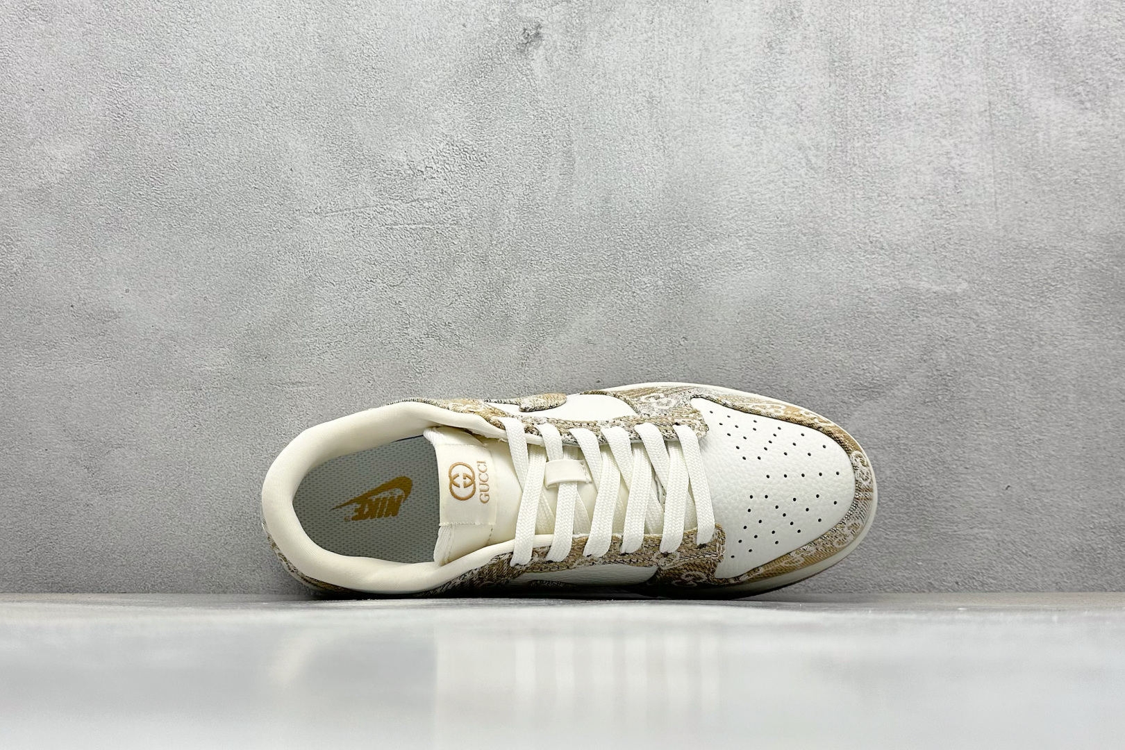 280 XC版Nike SB Dunk Low 古驰联名 卡其灰牛仔 周年高端定制 低帮休闲板鞋 SC9207-421