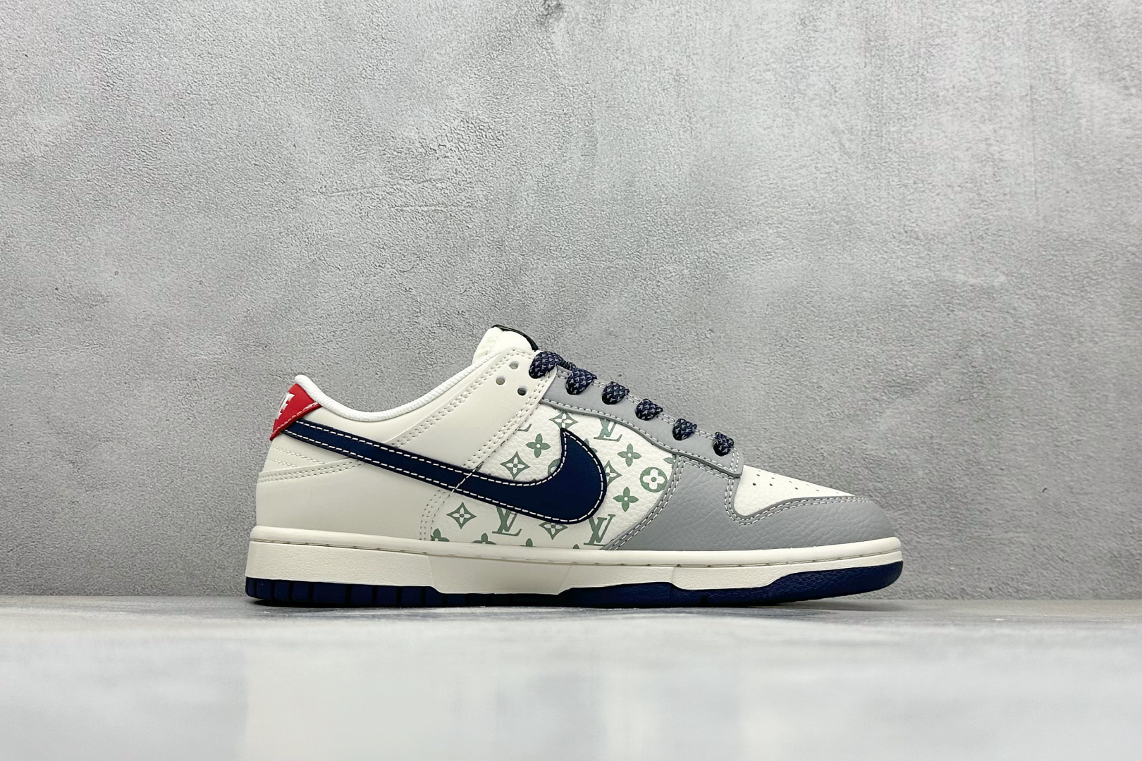 280 XC版Nike SB Dunk Low LV联名 深蓝底印花 周年高端定制 低帮休闲板鞋 XX3168-161