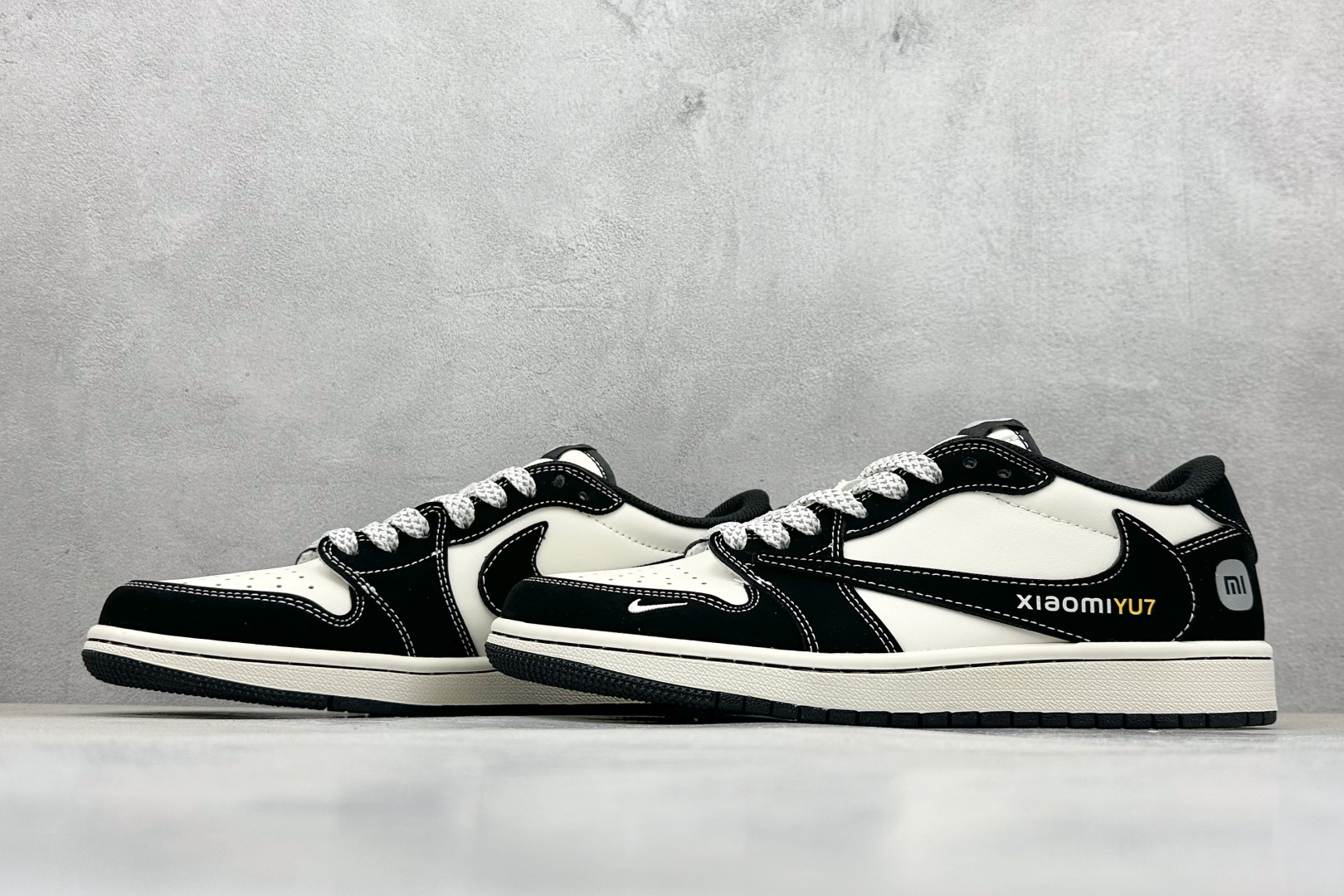 280 XC版Travis Scott x Fragment Design x Air Jordan 1 Low OG SP AJ1 乔1 小米联名 黑YU7 低帮文化休闲板鞋 XX3168-189