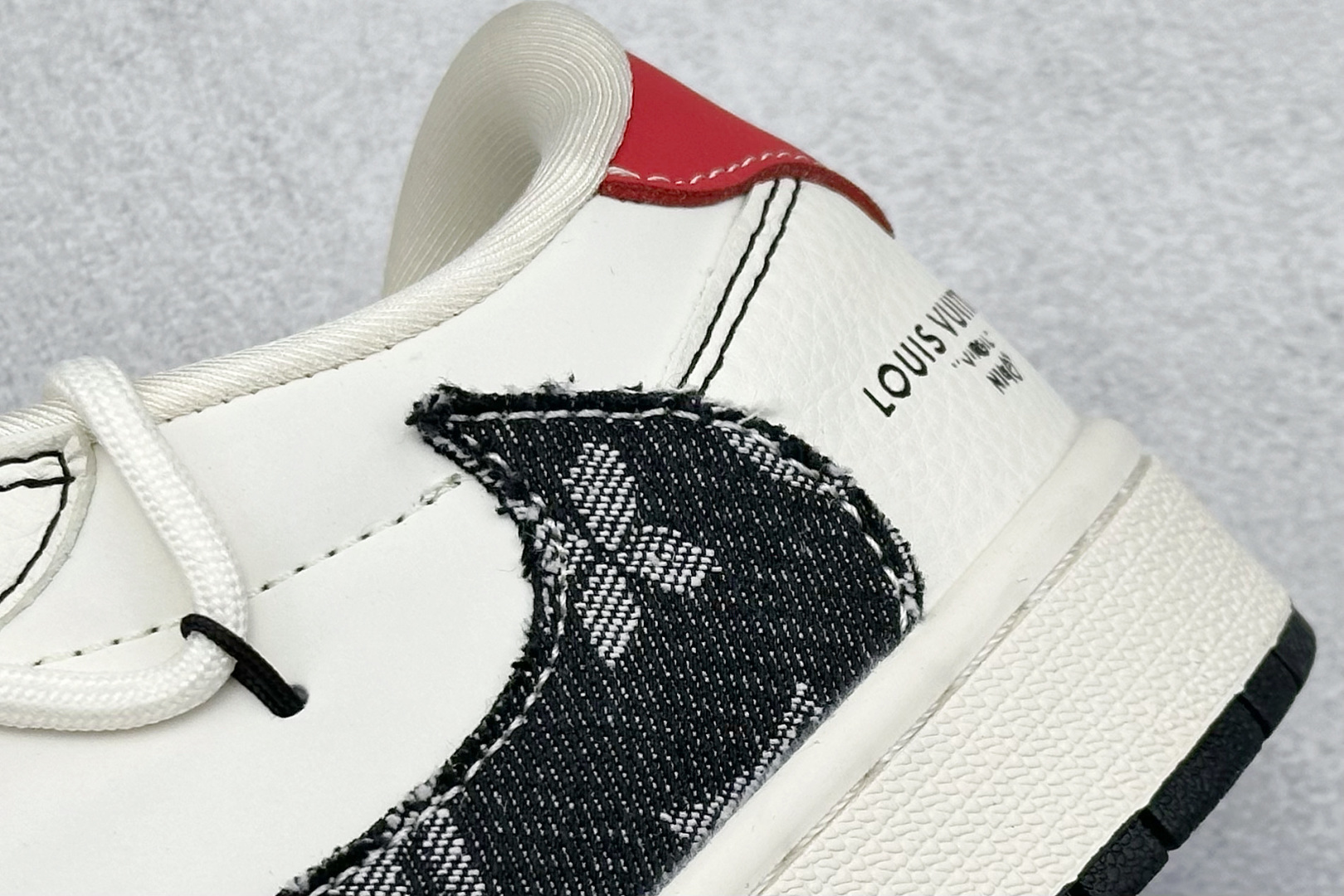 300 XC版Travis Scott x Fragment Design x Air Jordan 1 Low OG SP AJ1 乔1 LV联名 红尾抽绳 低帮文化休闲板鞋 DM6868-108