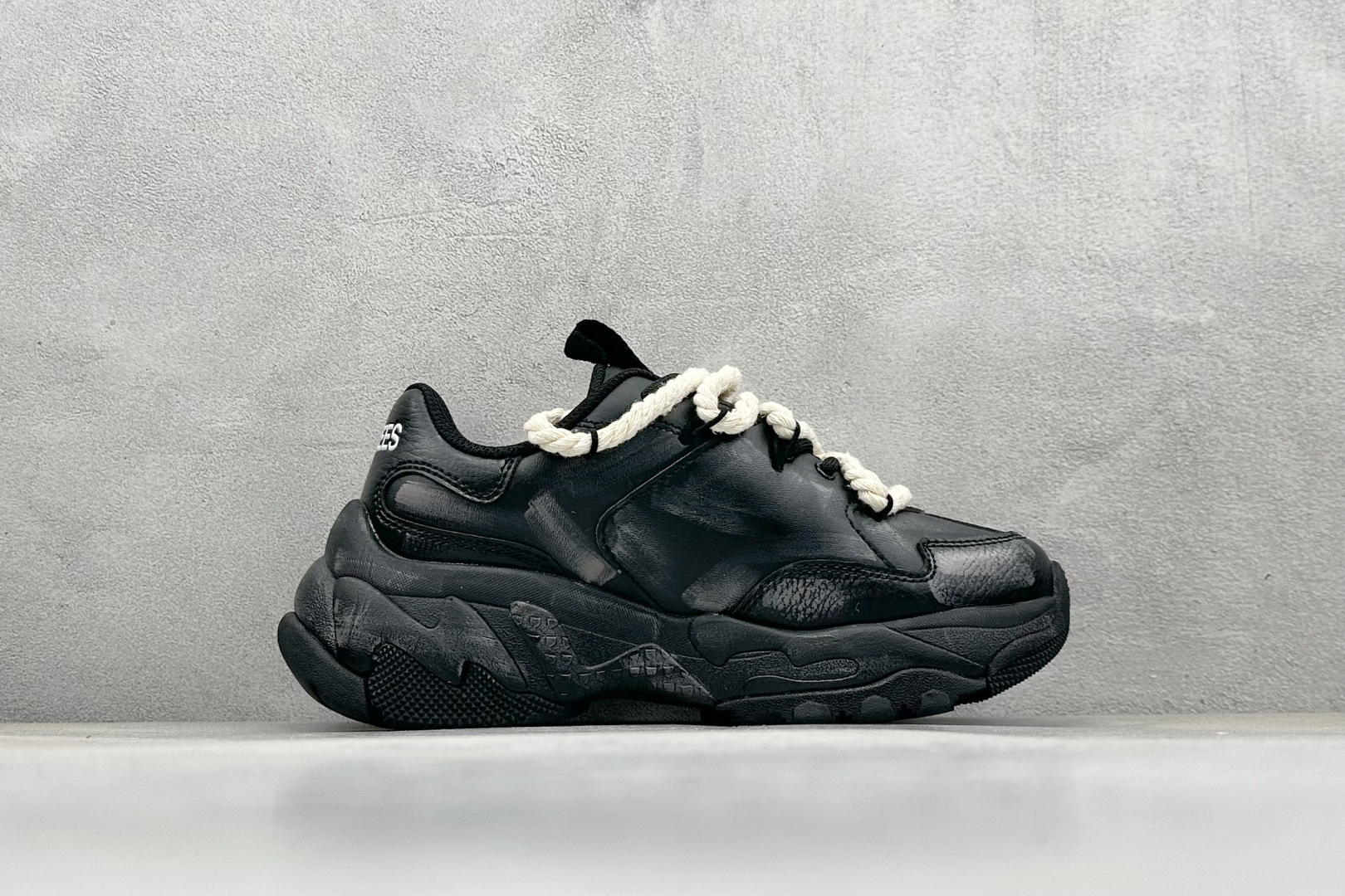 260 MLB NY 印花网红学长鞋 绑带定制涂鸦恶作剧 内增高6cm