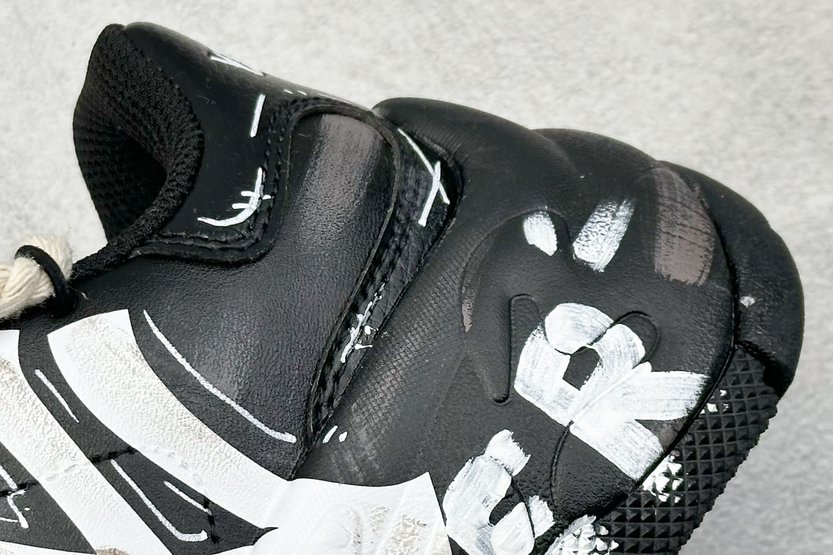 260 MLB NY 印花网红学长鞋 绑带定制涂鸦恶作剧 内增高6cm