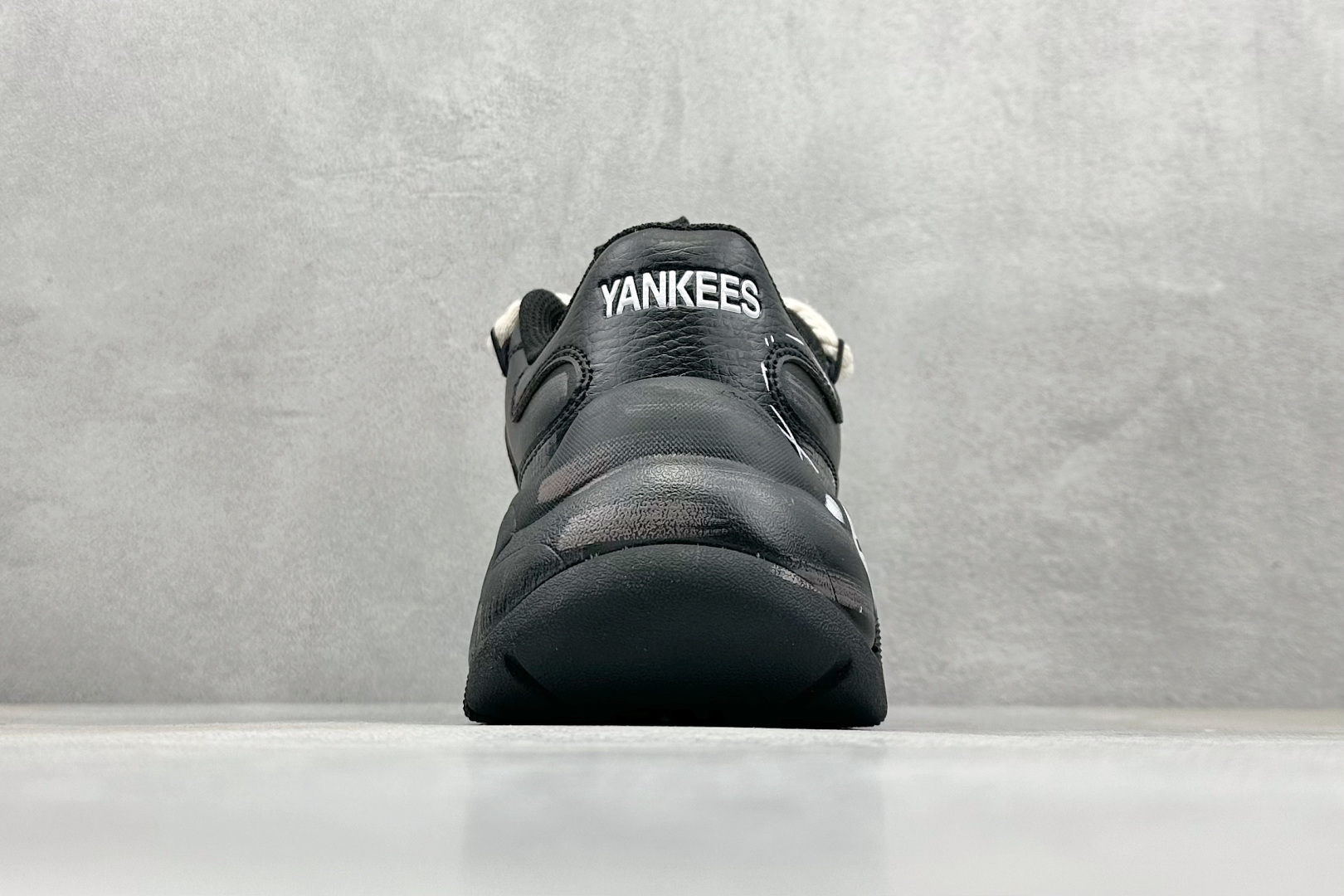 260 MLB NY 印花网红学长鞋 绑带定制涂鸦恶作剧 内增高6cm